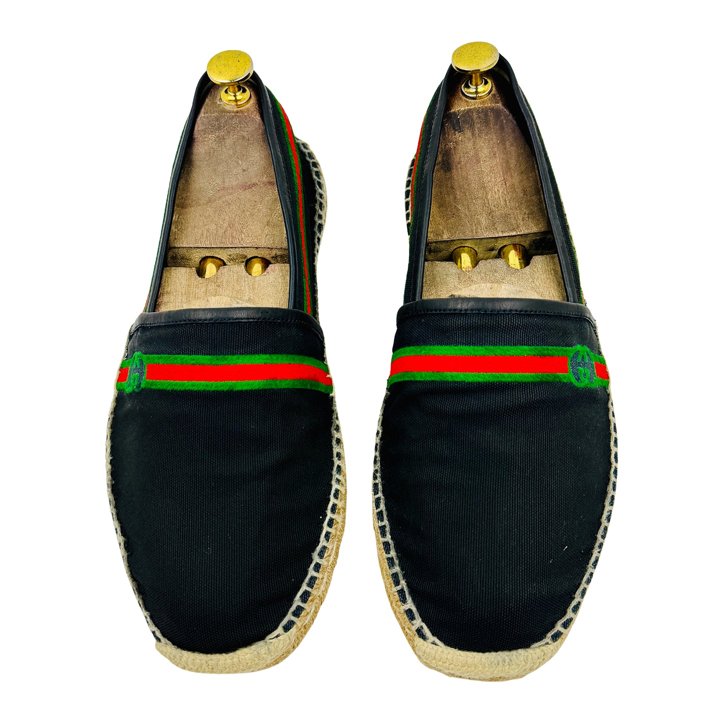 Gucci Alejandro Interlocking G Espadrille Shoes (Size 42)