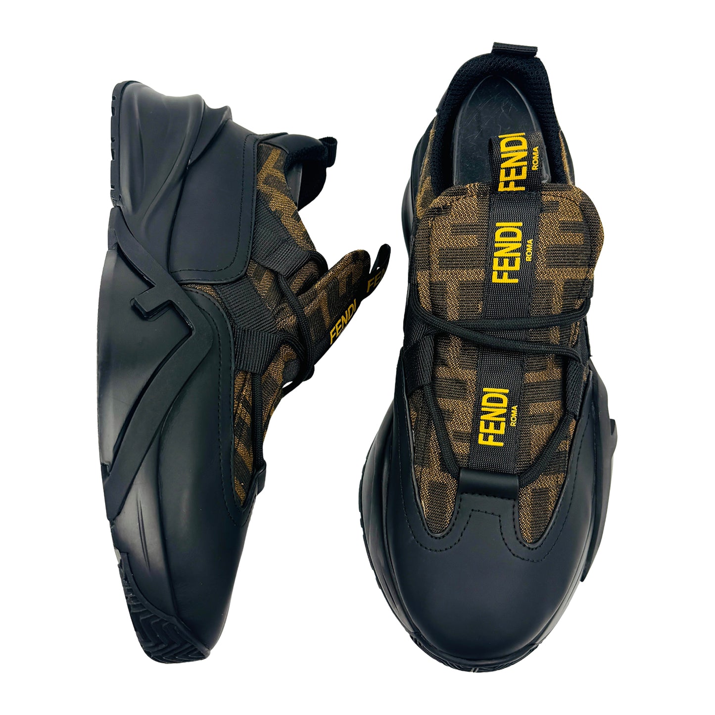 Fendi Flow Jacquard FF Motif Shoes (Size 40)