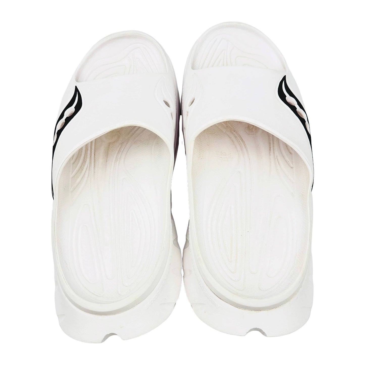 Saucony Cradle 2 White Foam Slippers (Size 41)