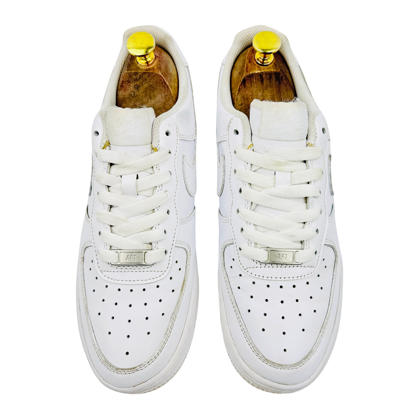 Nike Air Force 1 '07 White Sneakers (Size 38.5) - DD8959-100
