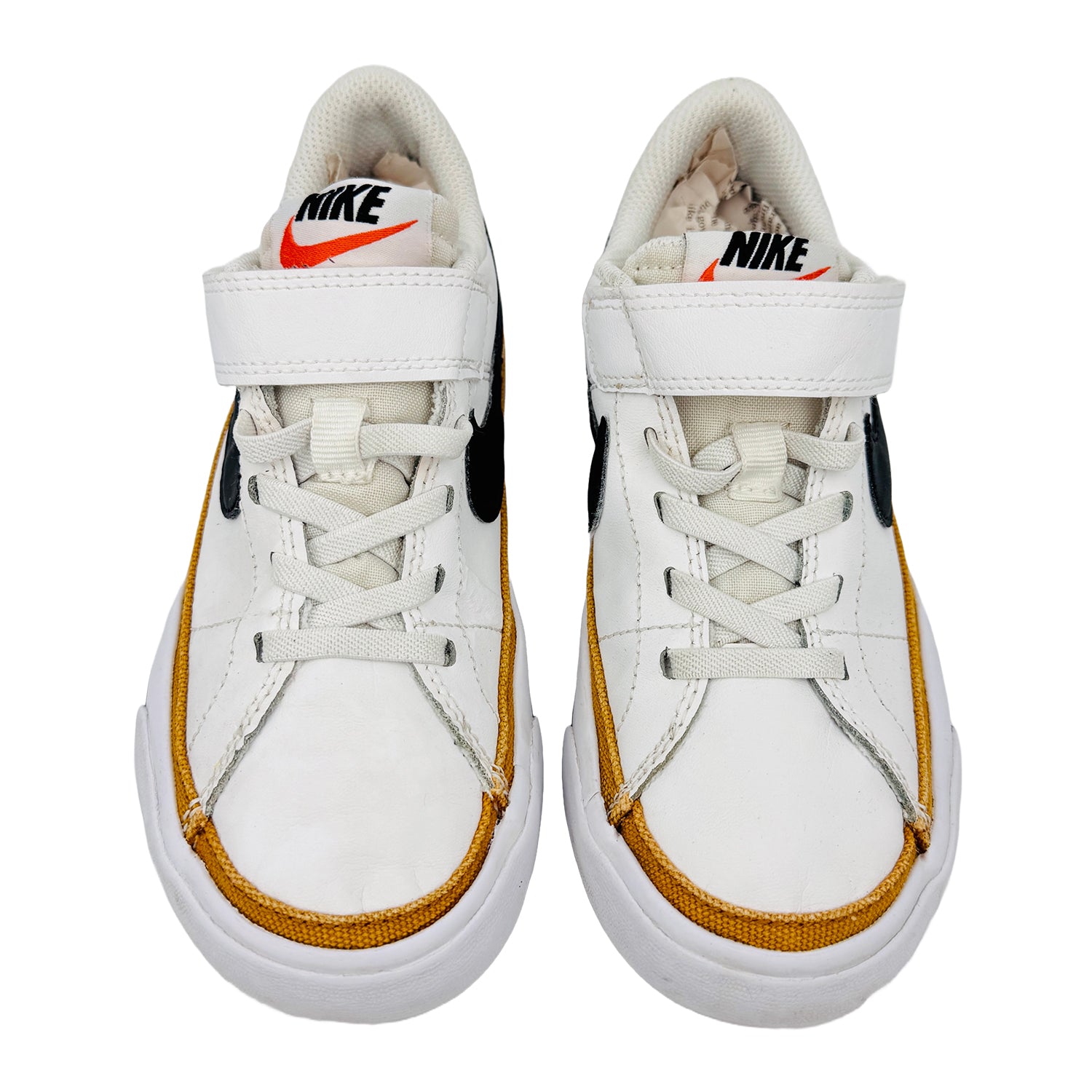 Front image of Nike Kid's Court Legacy Shoes (Size 29.5) - DA5381-102