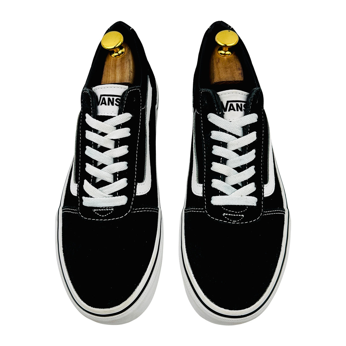 Vans Old Skool Black White Sneakers (Size 42) - 500714