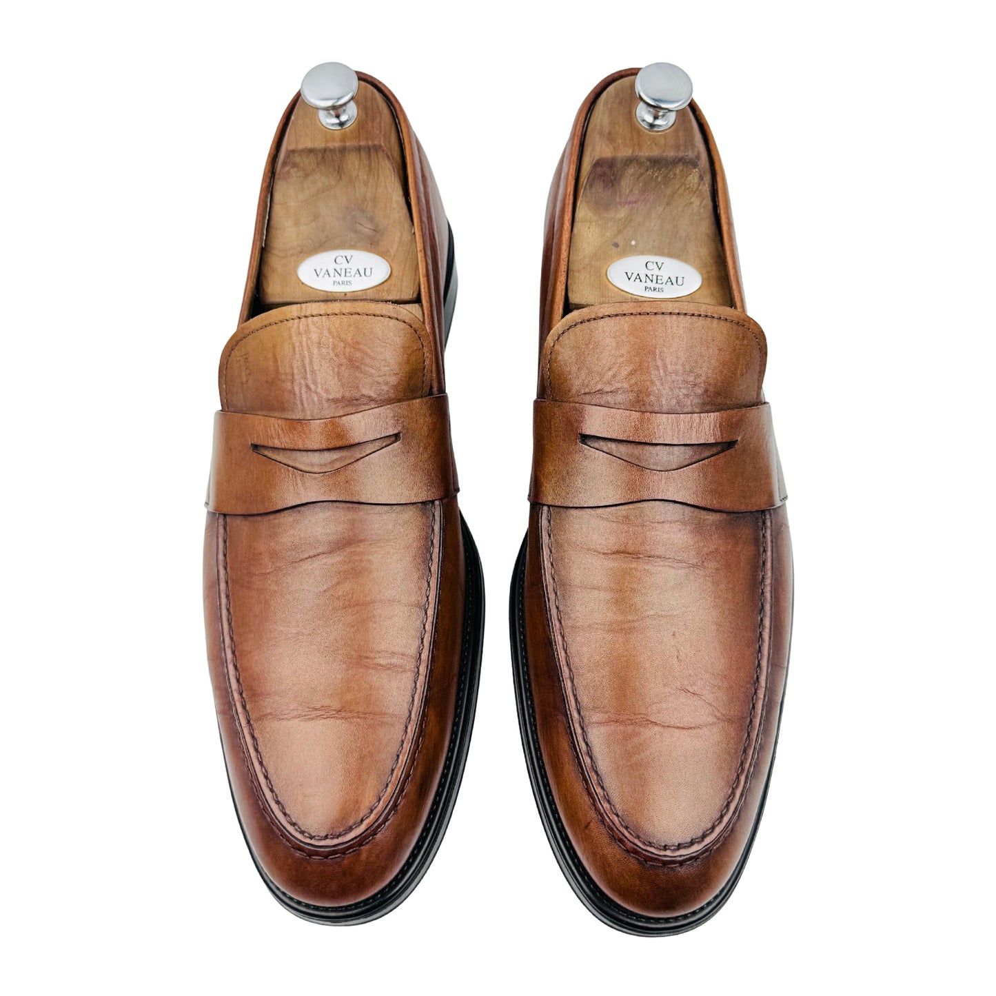 Tod’s Men's Brown Leather Penny Loafers (Size 45.5/46)