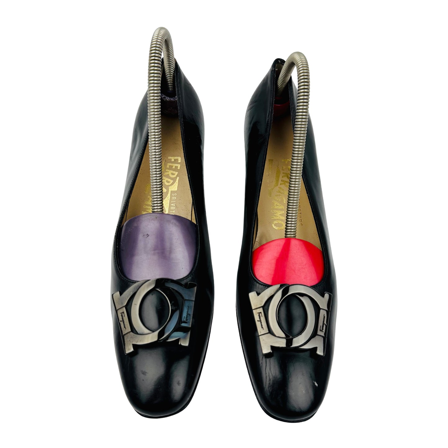 Salvatore Ferragamo Women's Leather Pumps (Size 37/37.5)