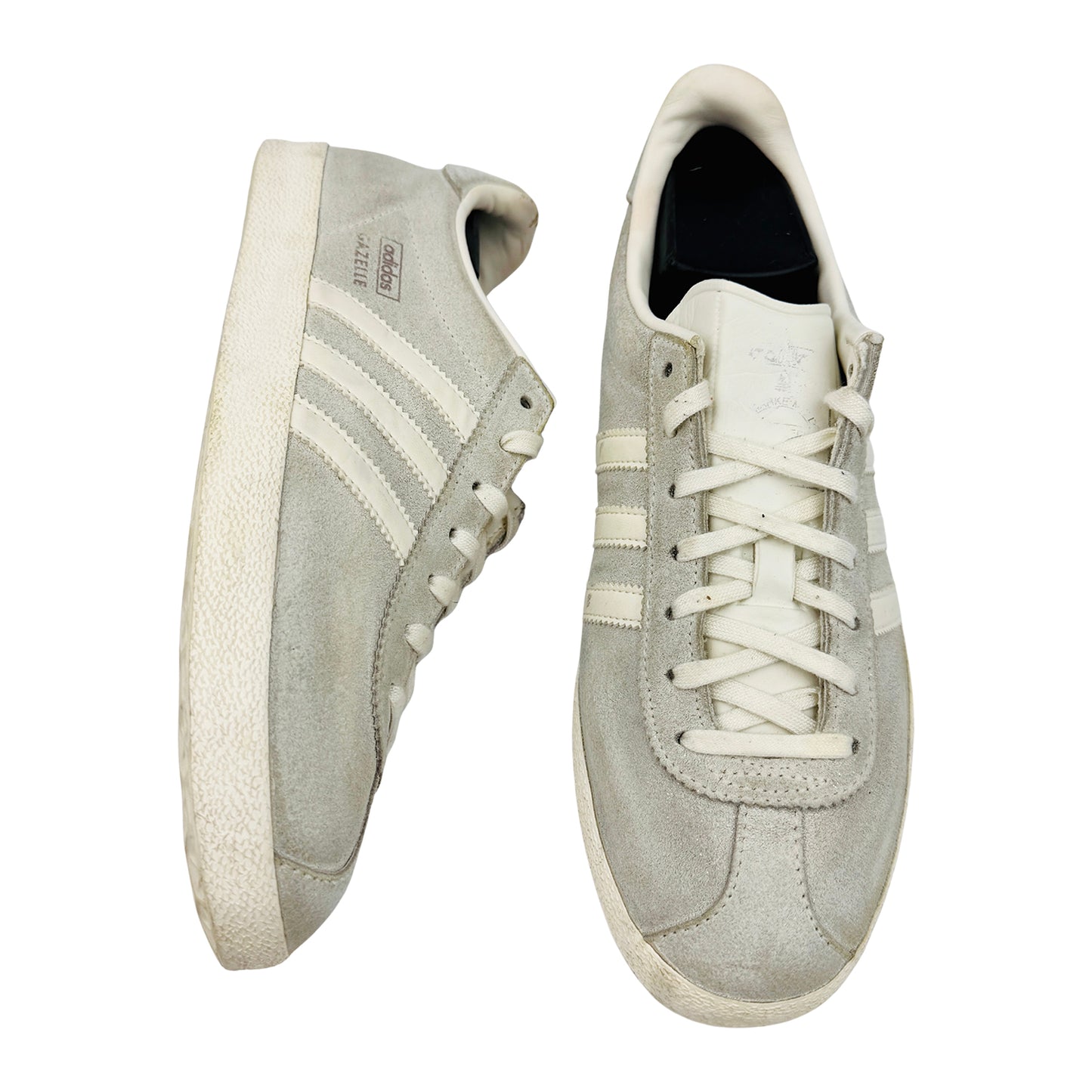 Adidas Gazelle OG 'Light Grey' Sneakers (Size 40) - S78878