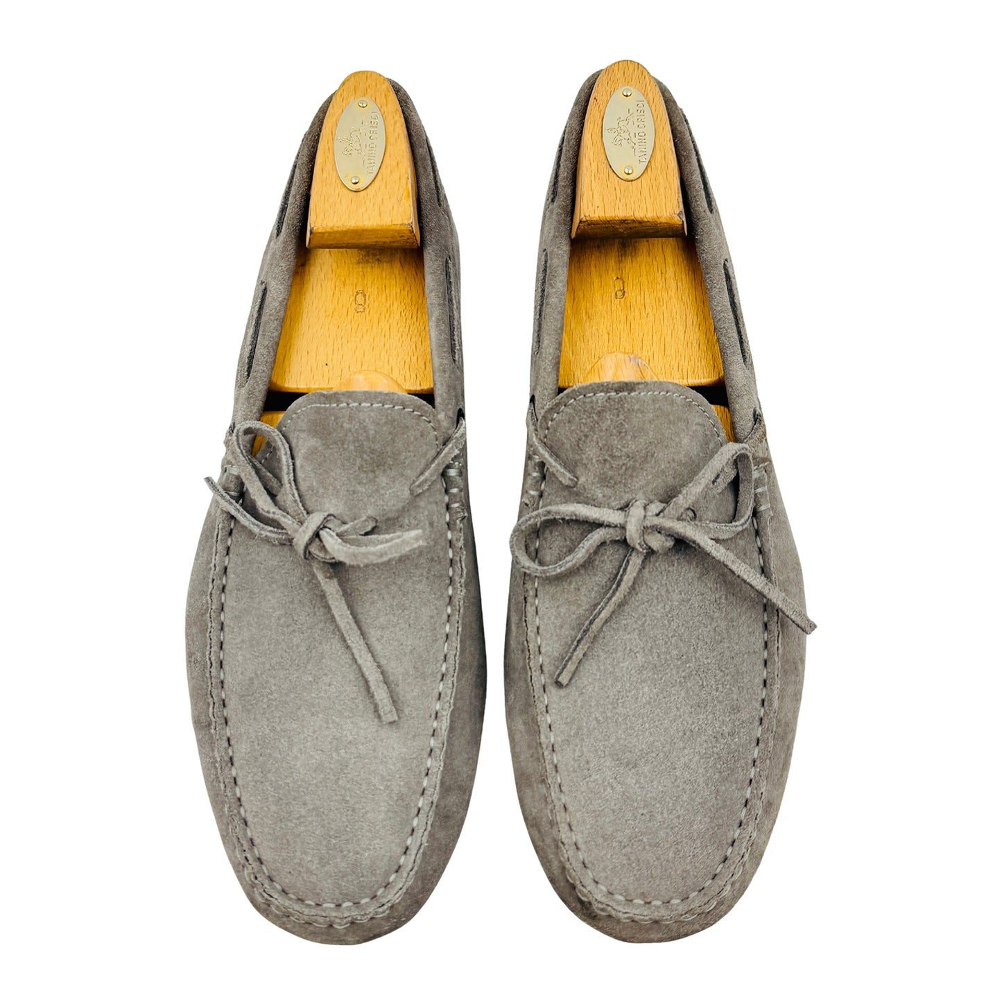 Tod's Men's 'Slate Grey' Gommino Loafers (Size 42.5)