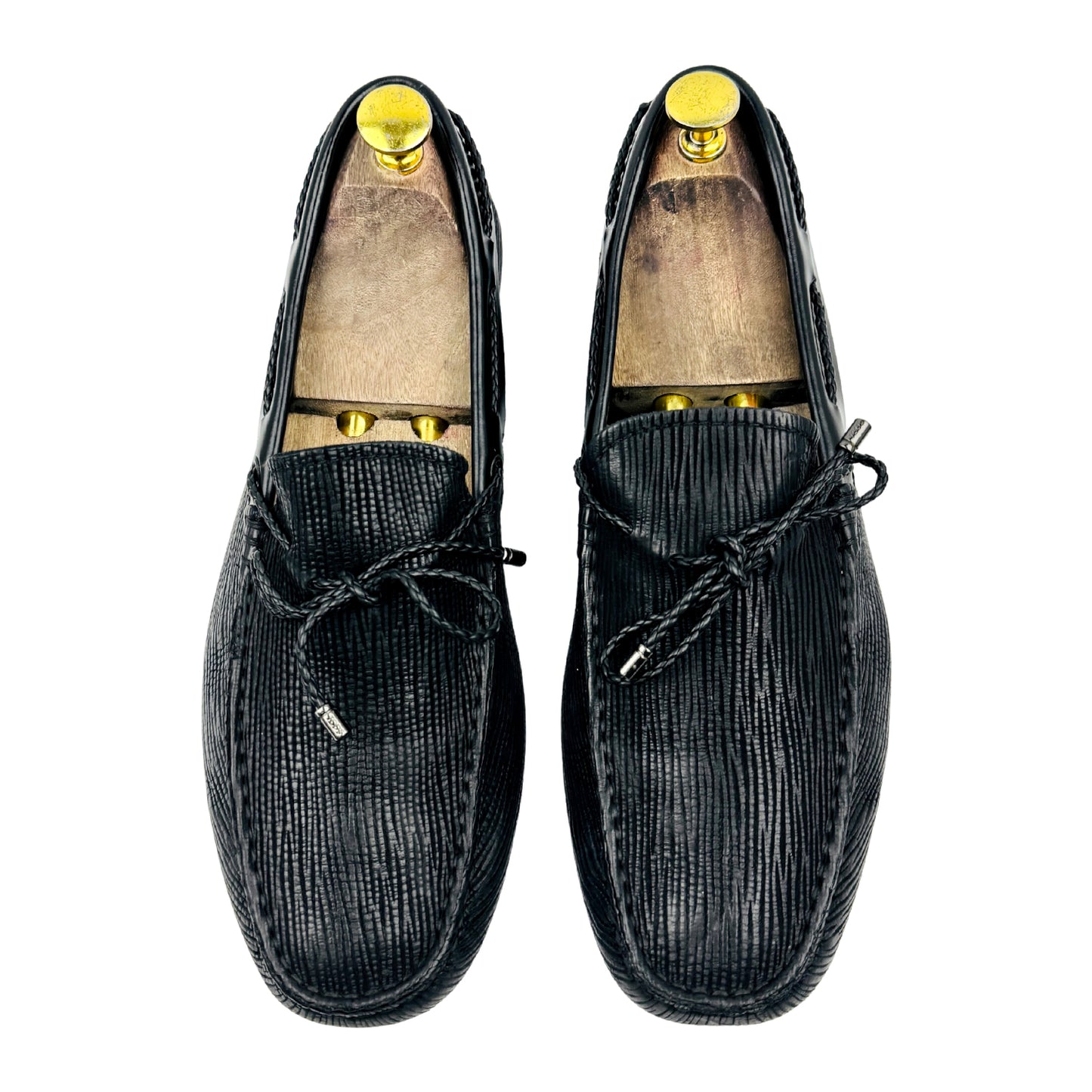 Tod's Laccetto Black Driving Loafer (Size 42)
