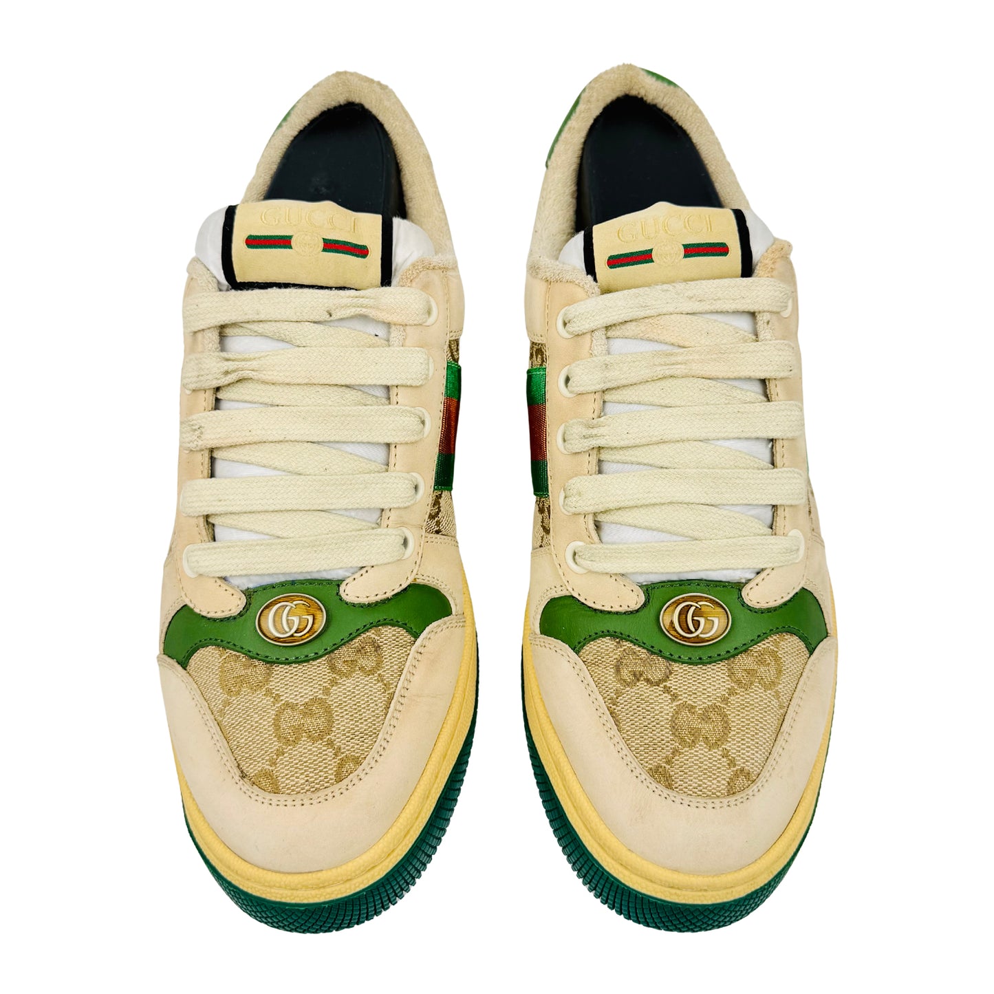 Gucci Men's GG Screener Italian Sneakers (Size 40)