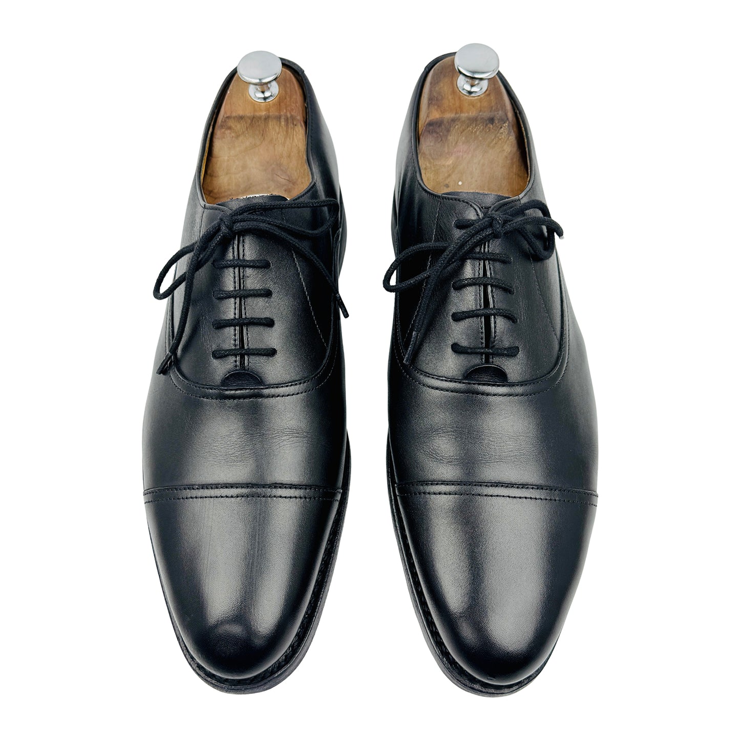 Charles Tyrwhitt Men's Black Oxford Shoes (Size 43.5) - SHC0246BLK