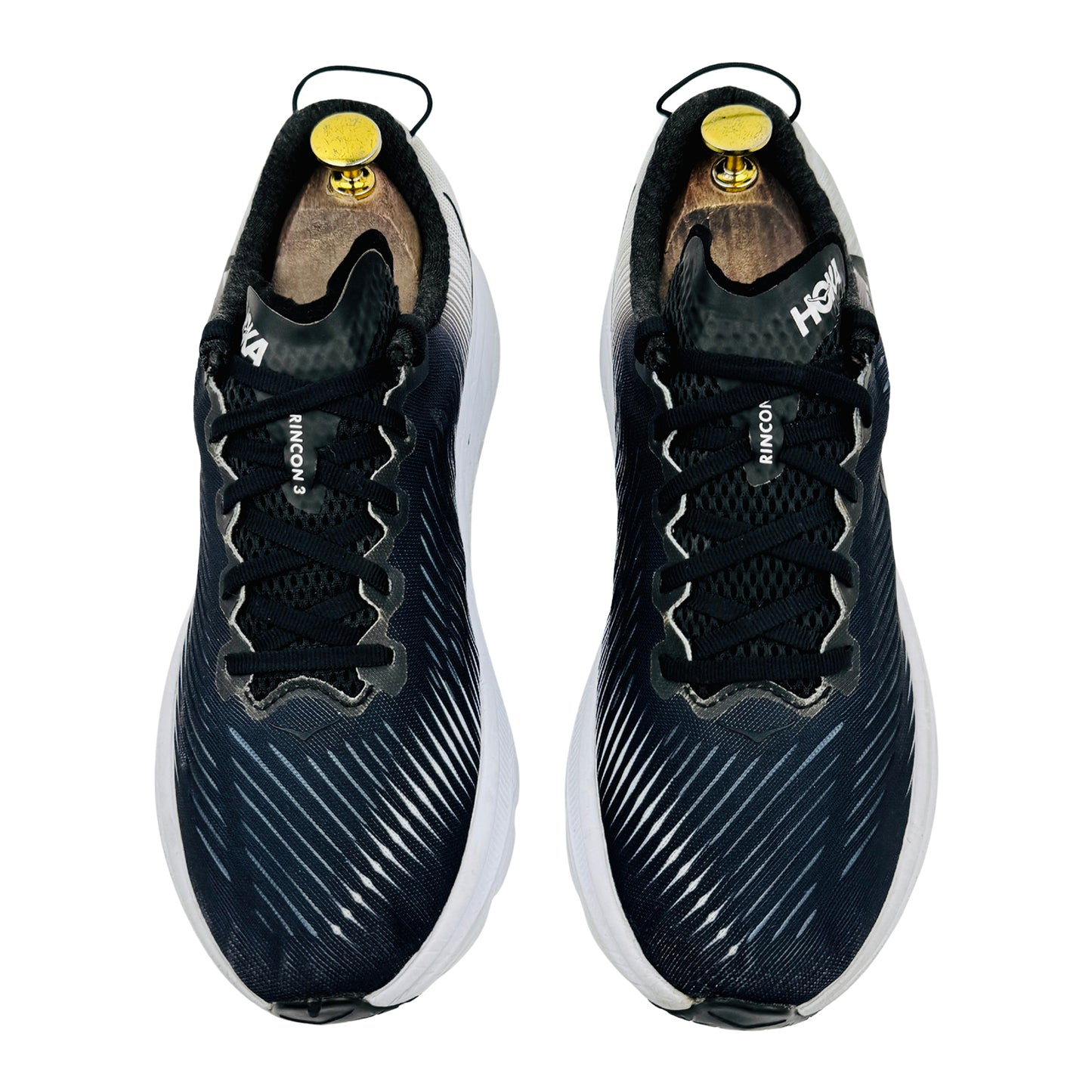 Hoka Men's Rincon 3 'Black White' Shoes (Size 42) - 1119395-BWHT