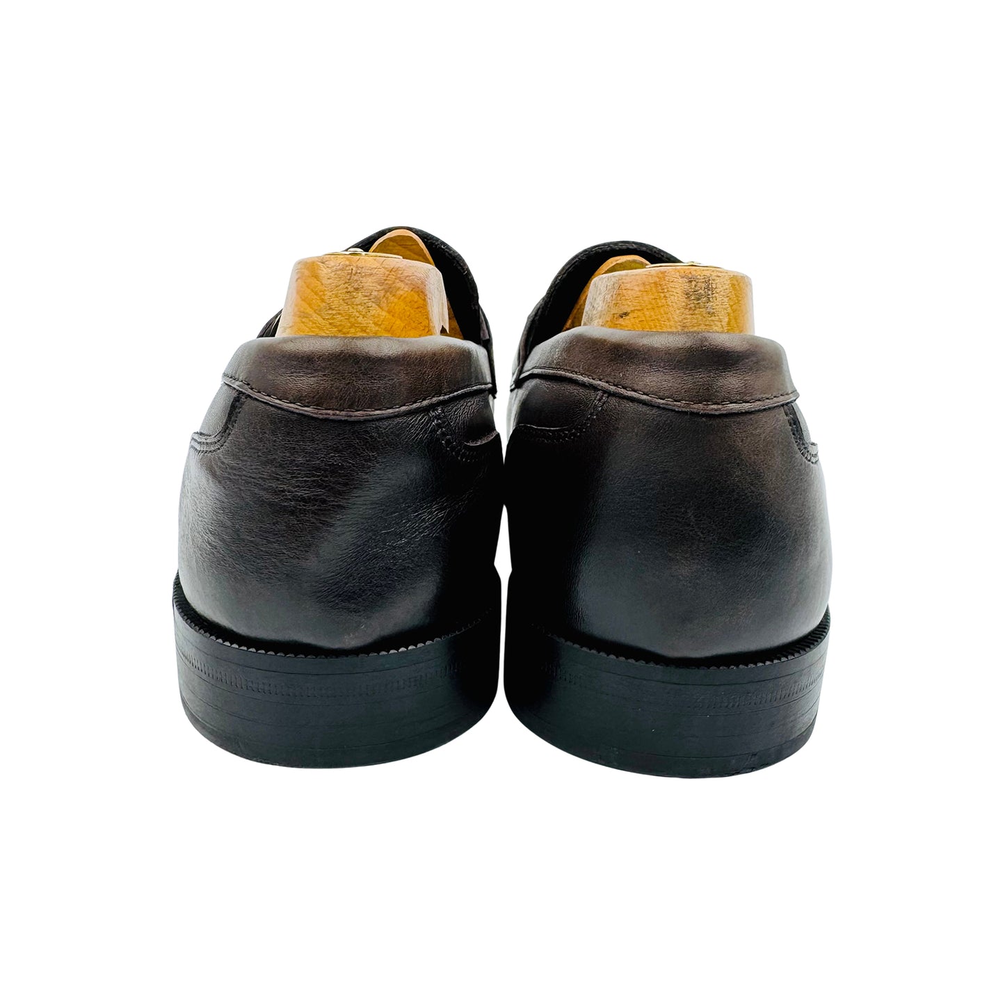 Massimo Dutti Brown Leather Penny Loafer (Size 40.5/41)