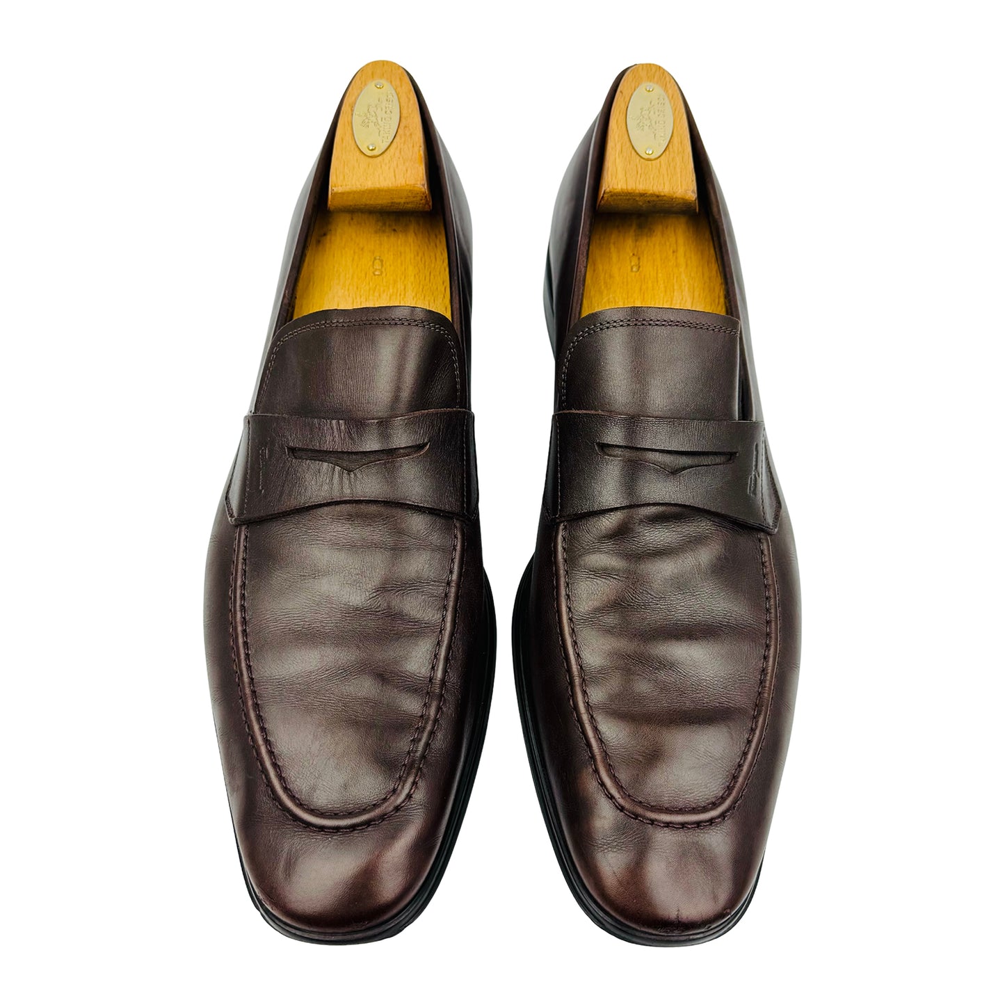 Salvatore Ferragamo Brown Leather Italian Loafer (Size 44/44.5)