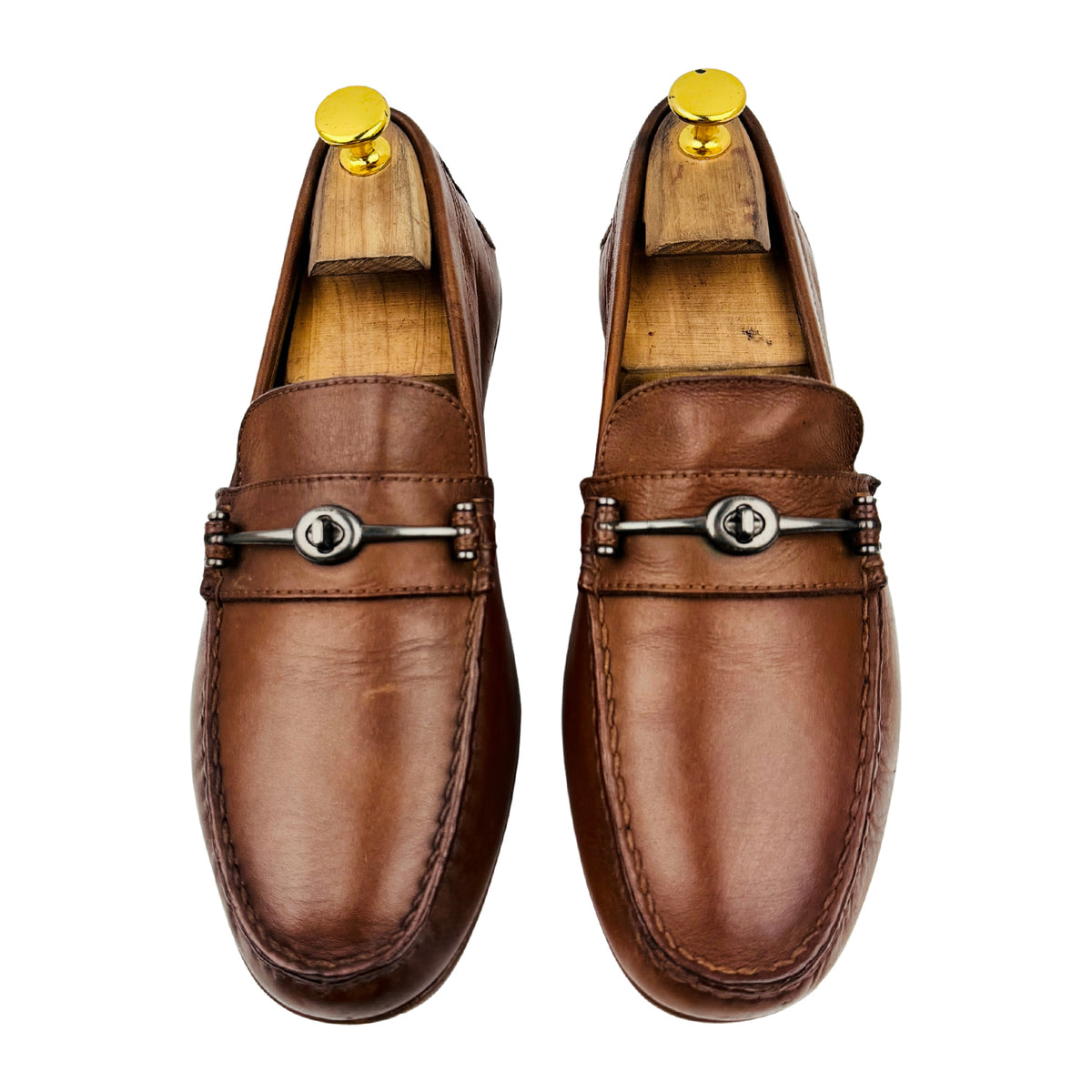 Coach Mott Driver Brown Loafers (Size 40/40.5) - FG2984