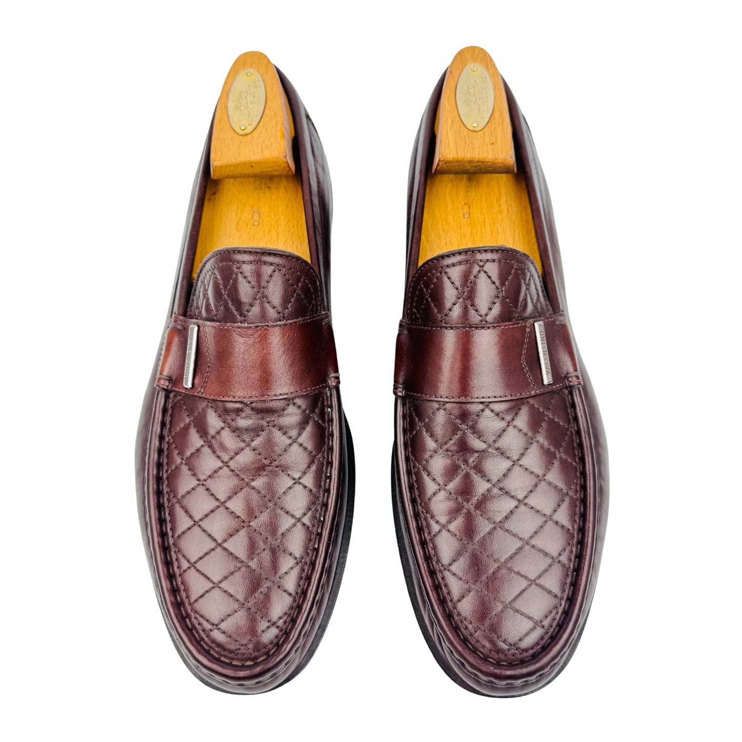 Valentino Garavani Men's Quilted Leather Loafers (Size 42)