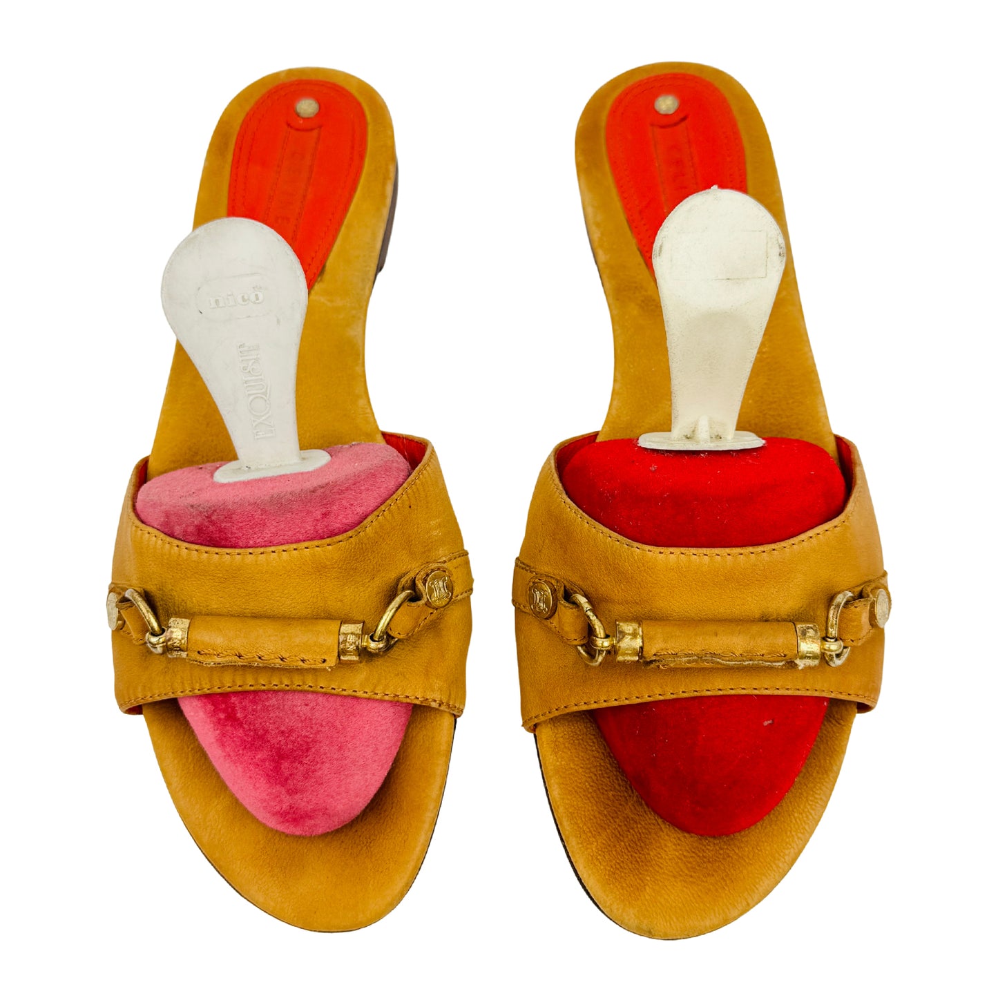 Celine Women's 'Mustard Yellow' Slippers (Size 39)