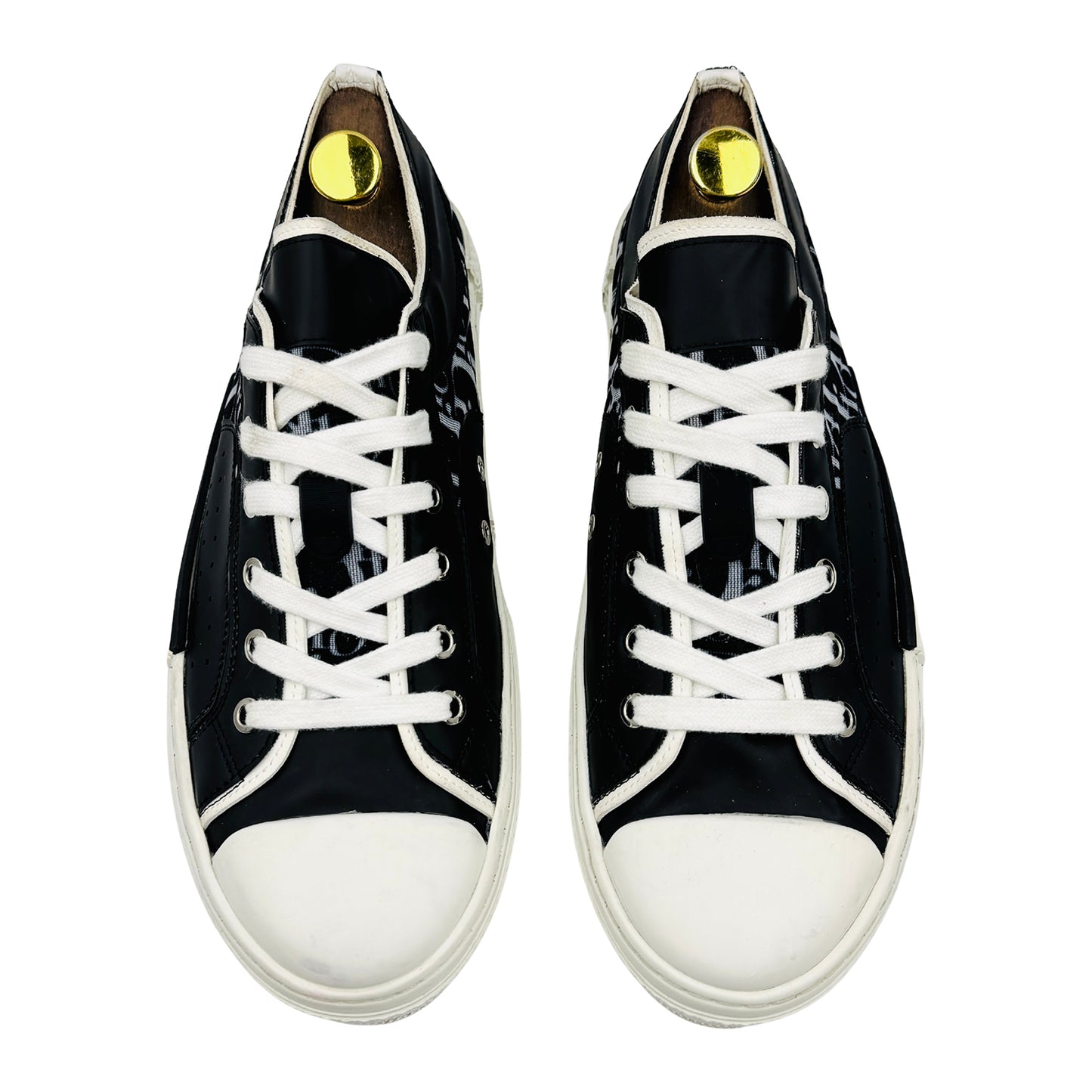 Dior B23 Low Top Oblique Canvas Sneakers (Size 43)