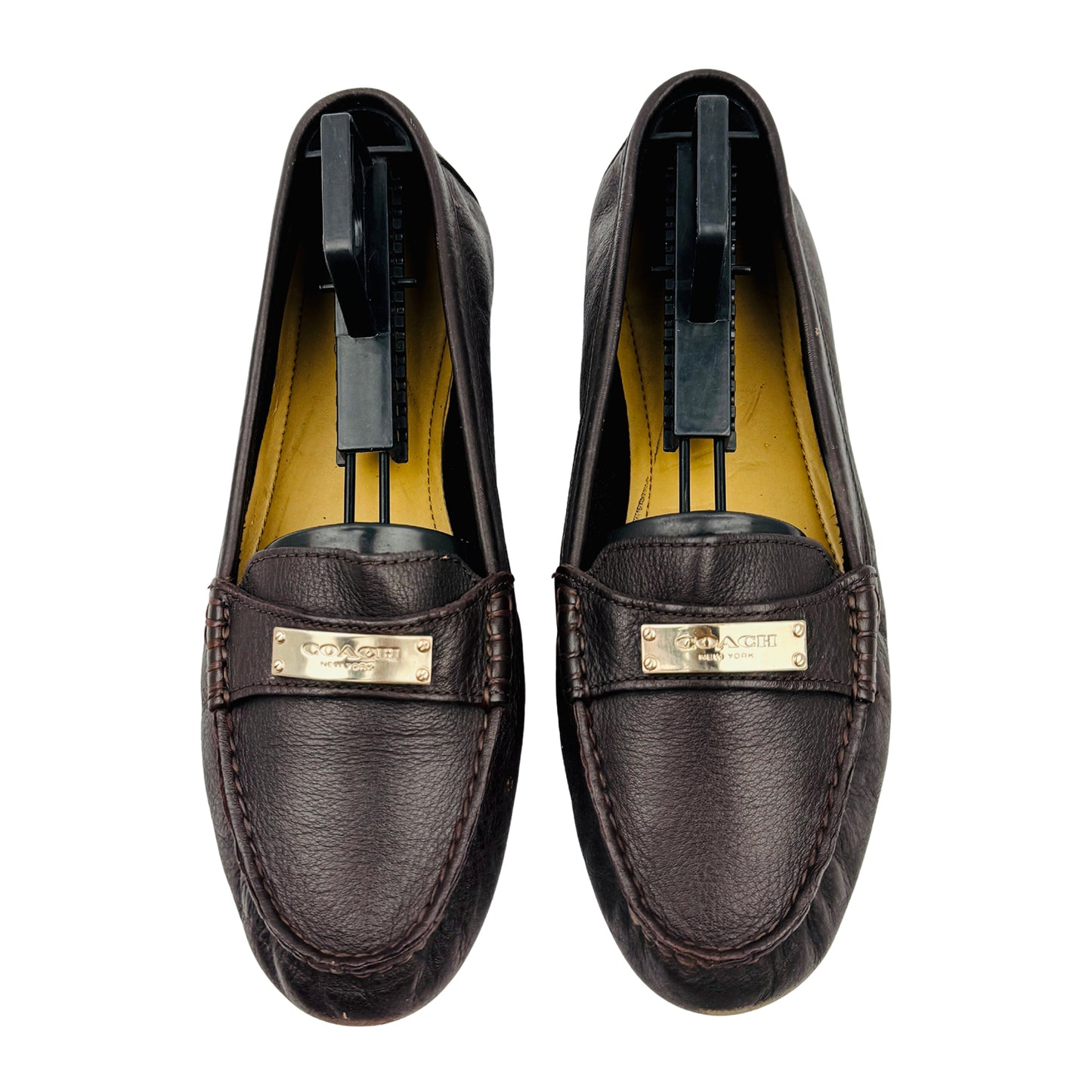 Coach Fredrica Brown Loafers (Size 38) - A5175