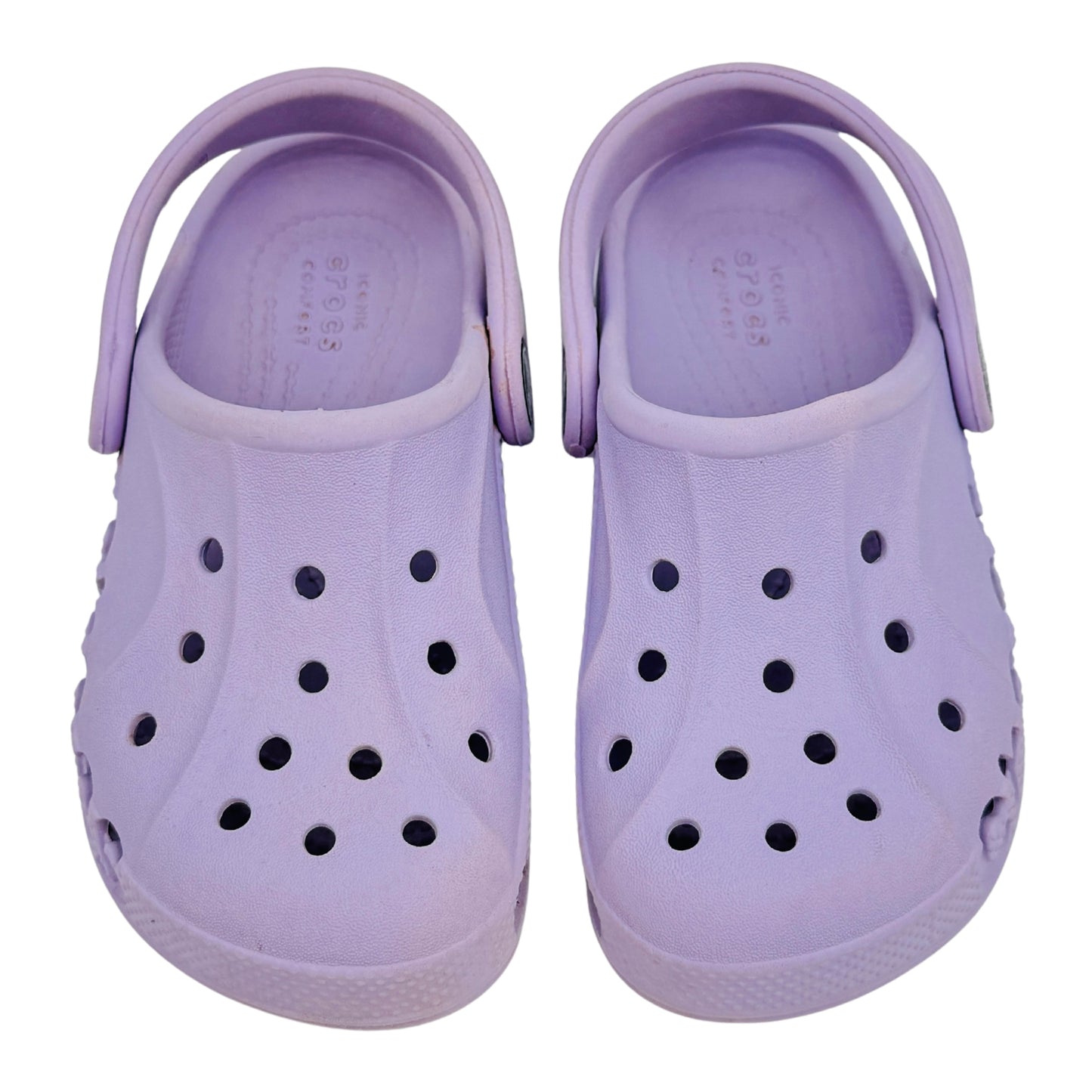Crocs Baya Purple Clogs (Size 25/26) - 205483