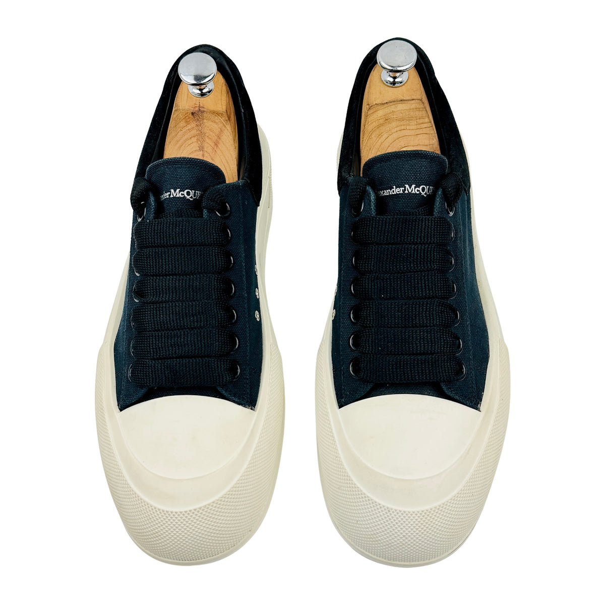 Alexander McQueen Deck Plimsoll Low Shoes (Size 42) - 654594 W4MV7 1070