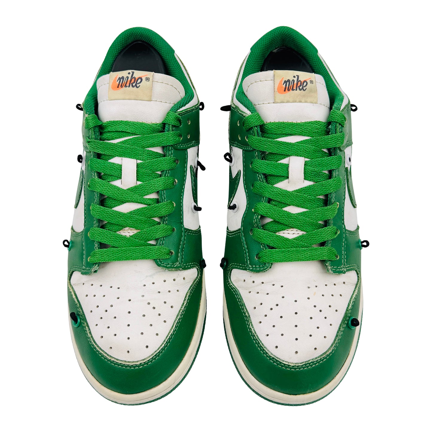 Nike x Off-White Dunk Low 'Pine Green' Sneakers (Size 41) - CT0856-100