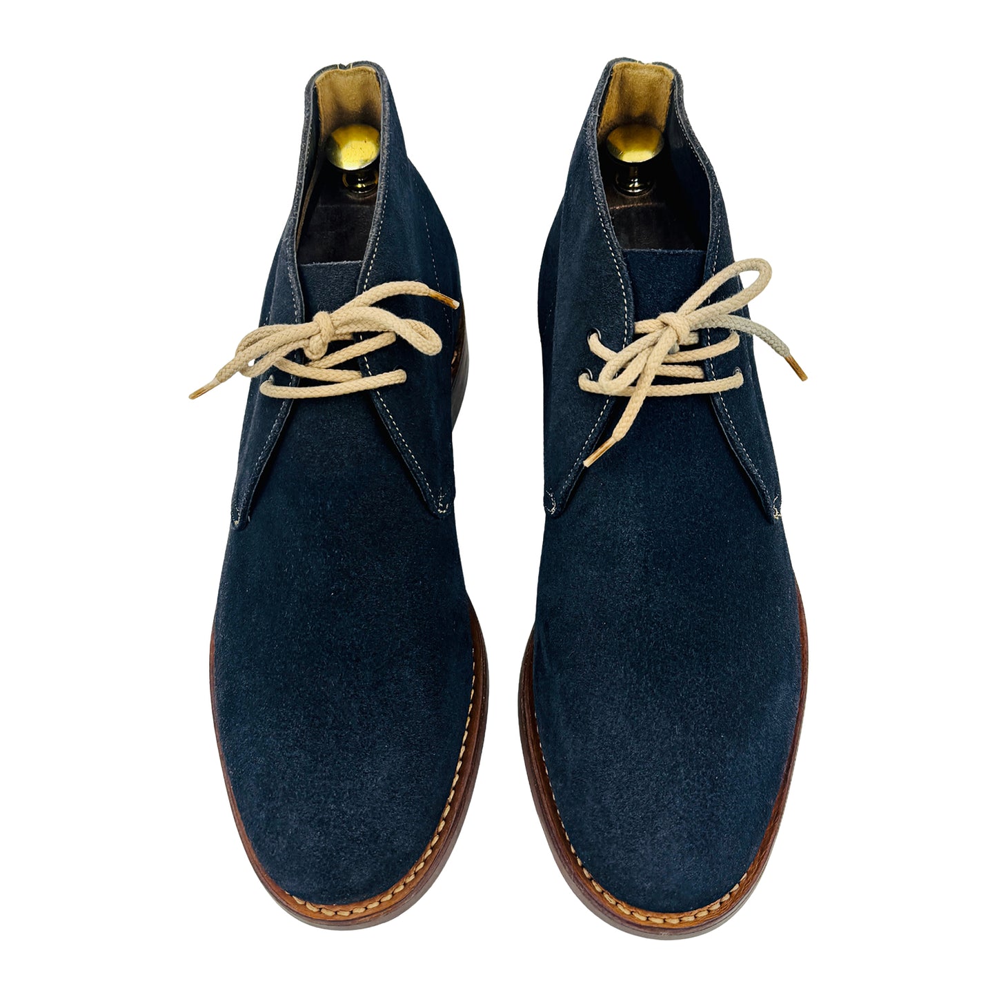 Church's Sahara Navy Blue Dainite Sole Chukka Boots (Size 42)