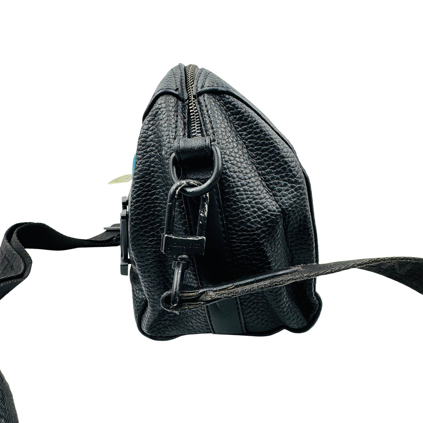 Louis Vuitton City Keepall Black Leather Shoulder Bag
