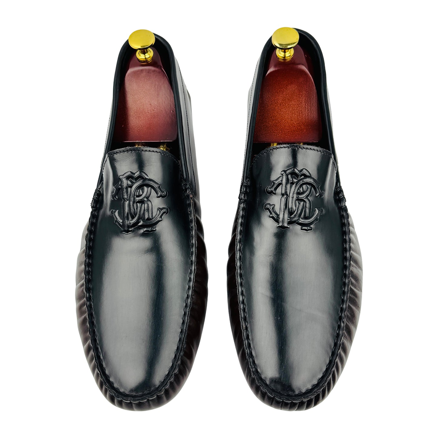 Roberto Cavalli Two Tone Leather Loafers (Size 44/44.5)