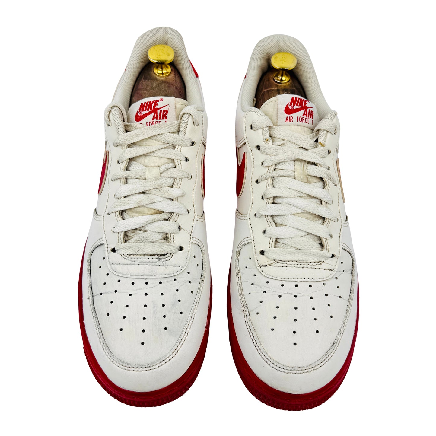 Nike Air Force 1 Low University Red Shoes (Size 42/42.5) - CK7663‑102