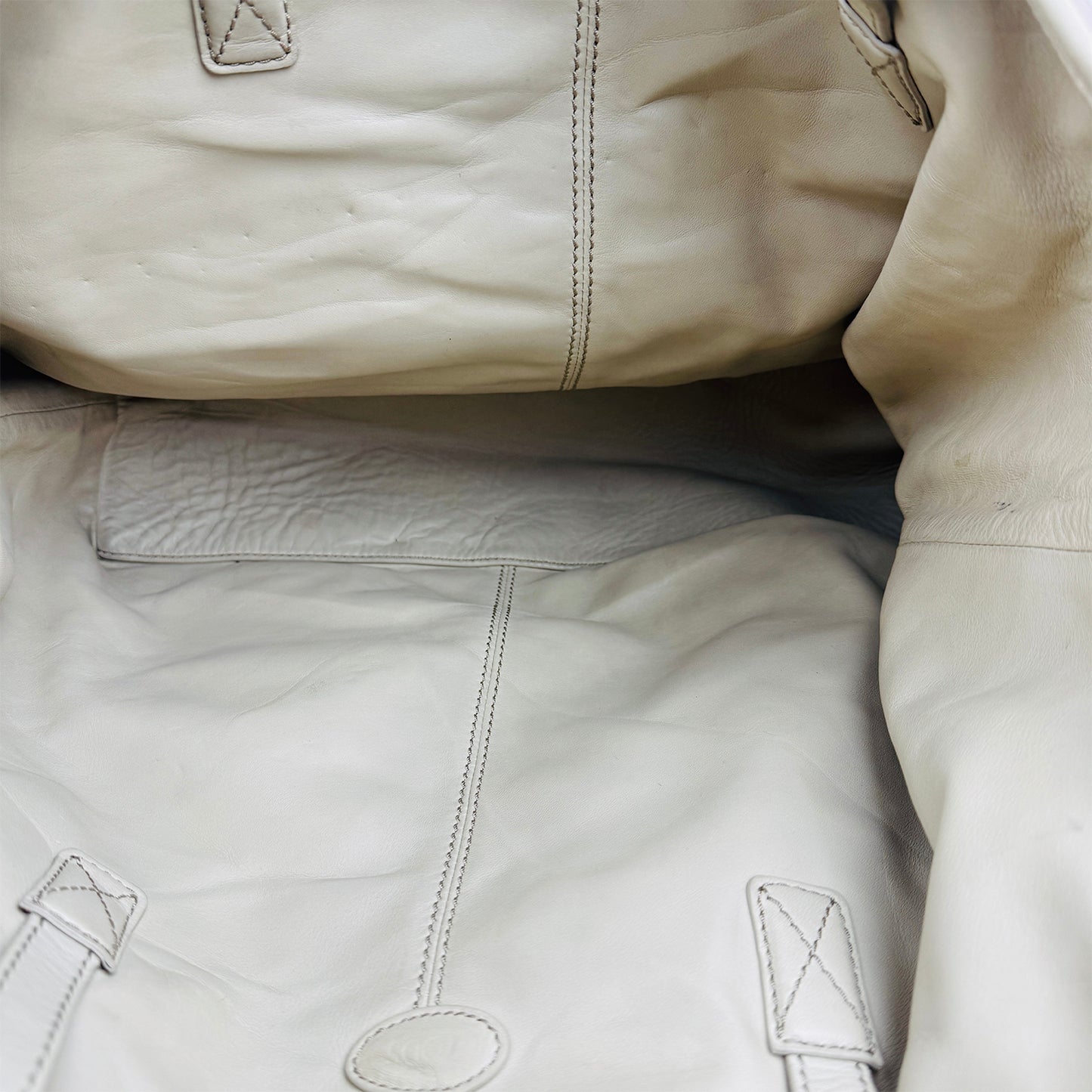Tod’s Beige Nylon Designer Tote Bag