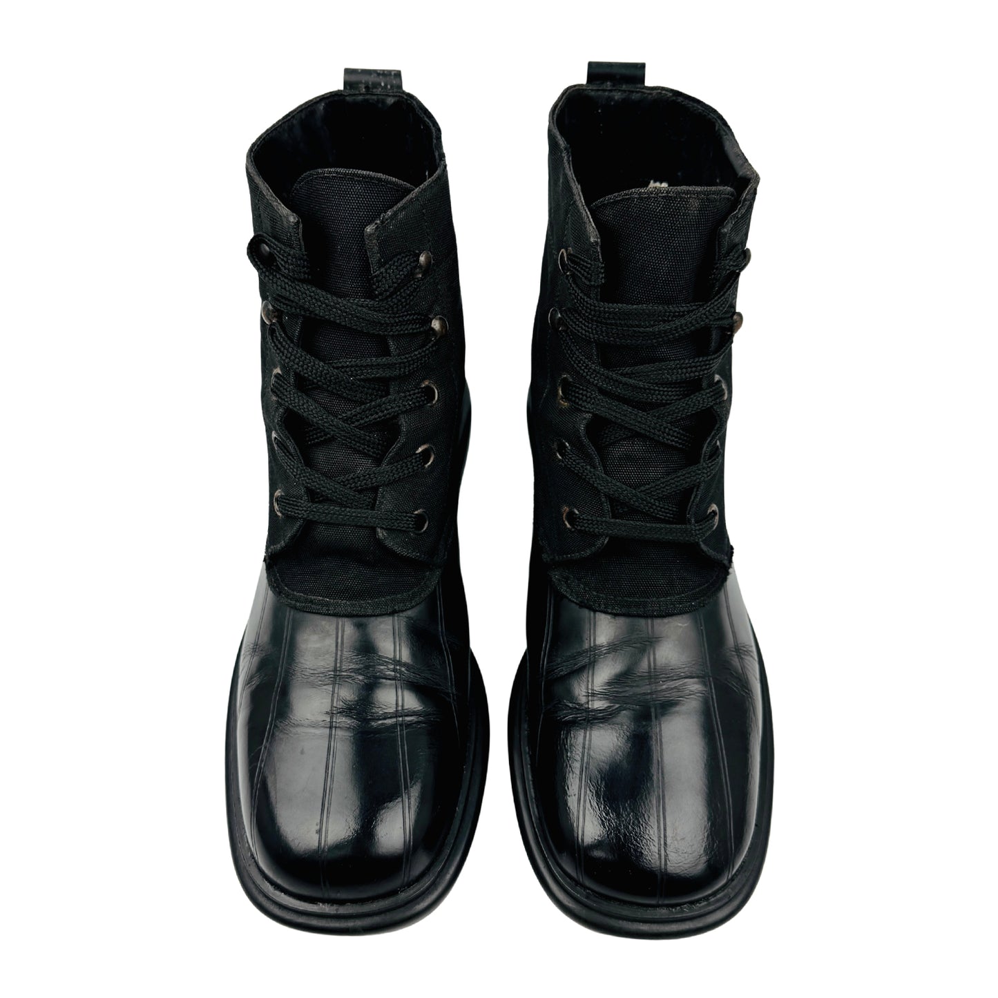 Gucci Black GG Canvas Web Boots (Size 38) - 104 0227