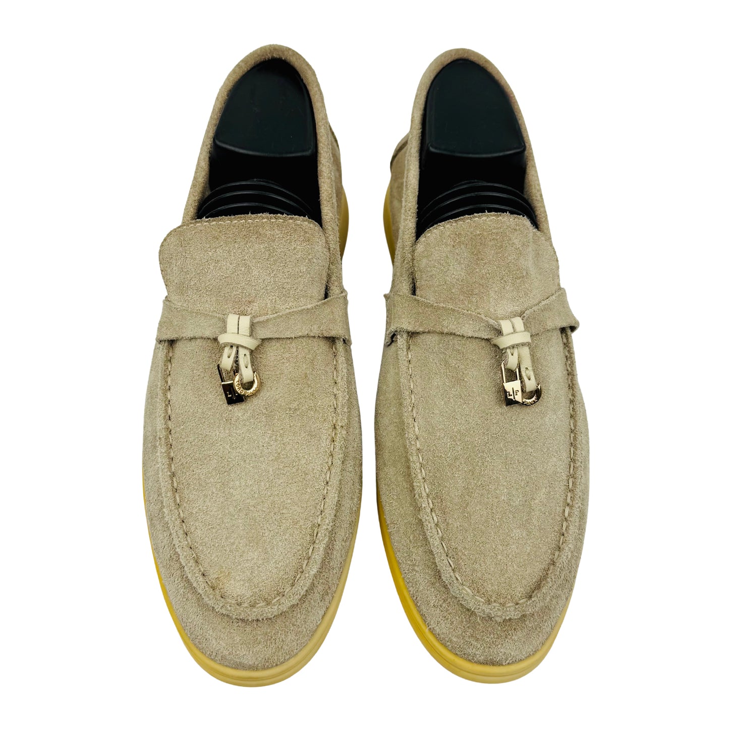 Loro Piana Summer Walk Beige Loafers (Size W43/M41) - 143182