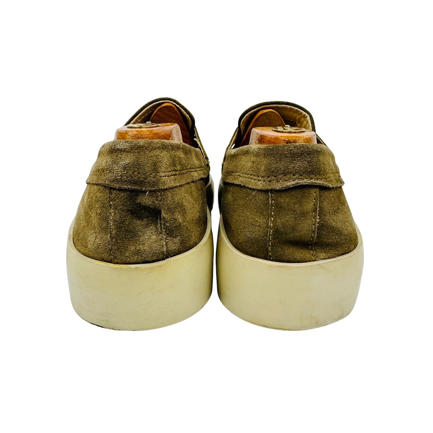 ZARA Men's Beige Suede Leather Loafer (Size 42)