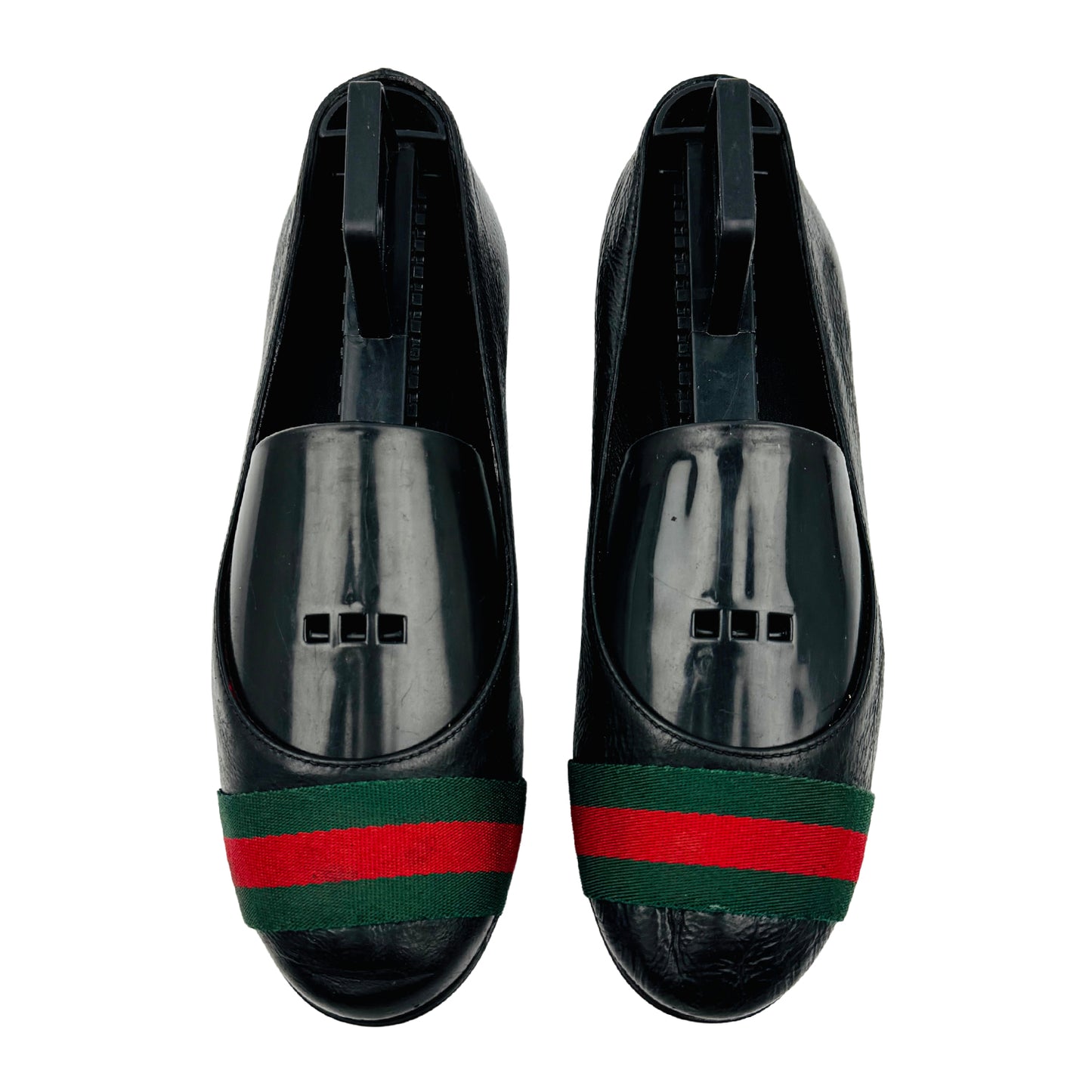 Gucci Women's Signature Web Stripe Shoes (Size 34)