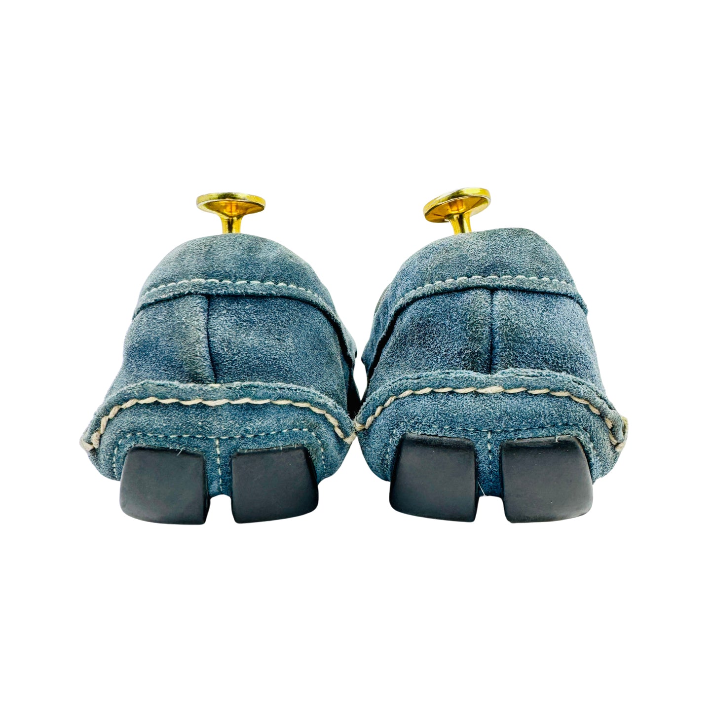Prada Men's Blue Italian Loafers (Size 42) - 2DD001