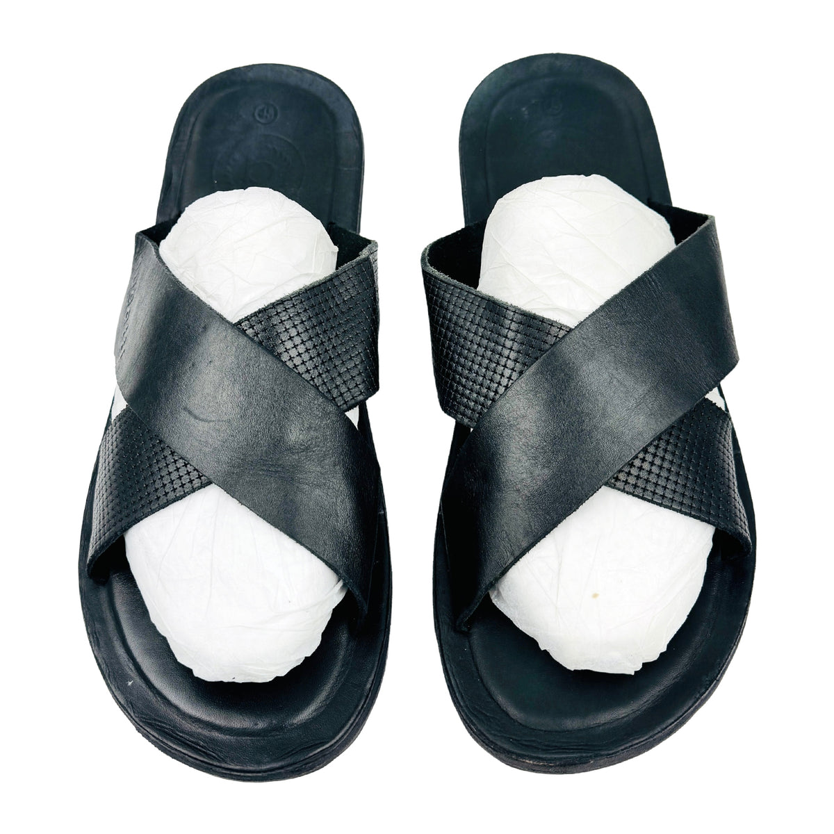 Bugatti Men's Dario Black Slides (Size 44/45) - 311-A3282-3500-1000