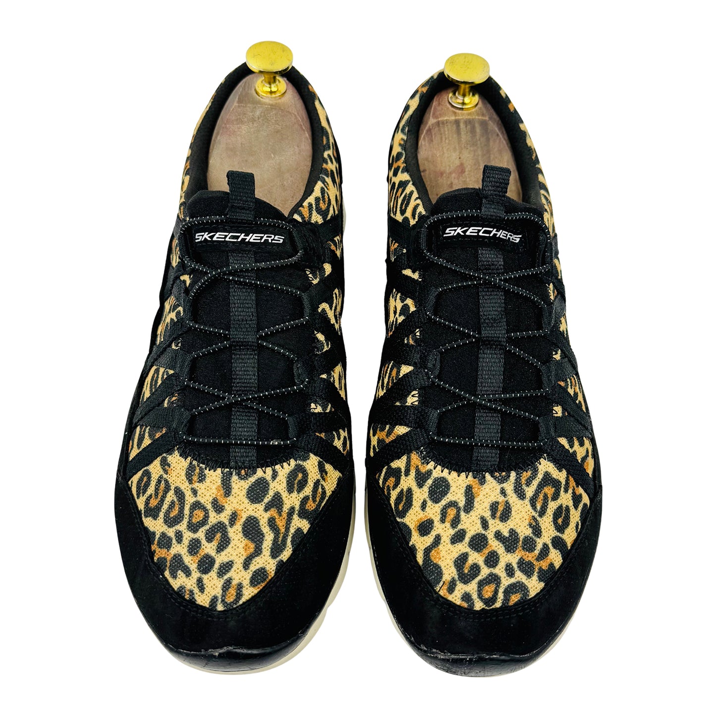 Skechers Gratis 'Leopard' Shoes (Size 41) - 104009 LPD