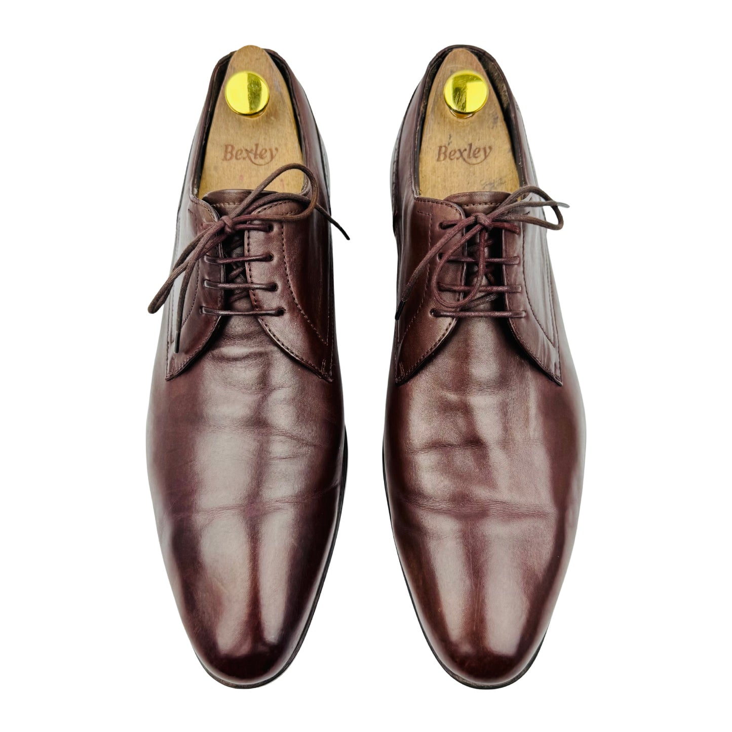 Hugo Boss Neviol Brown Leather Shoes (Size 44)