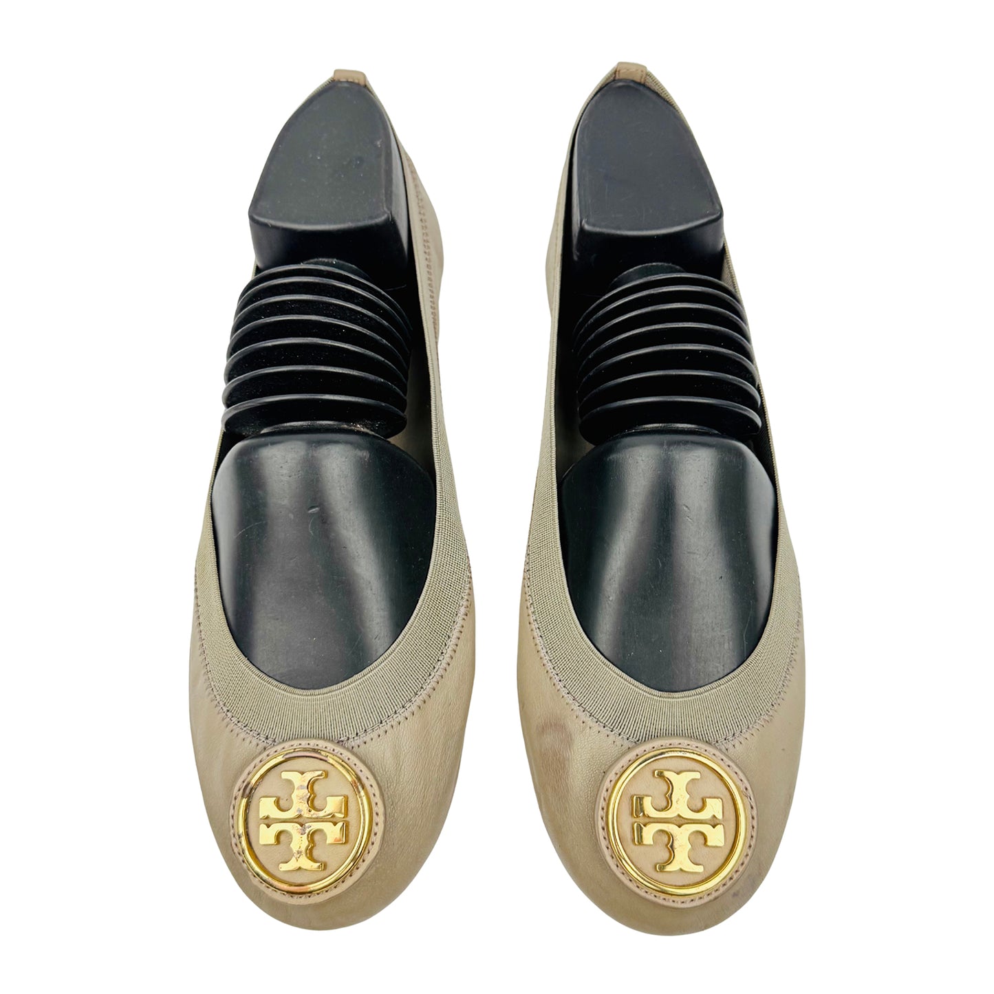 Tory Burch Caroline 2 'Royal Tan' Ballet Flats (Size 38.5)