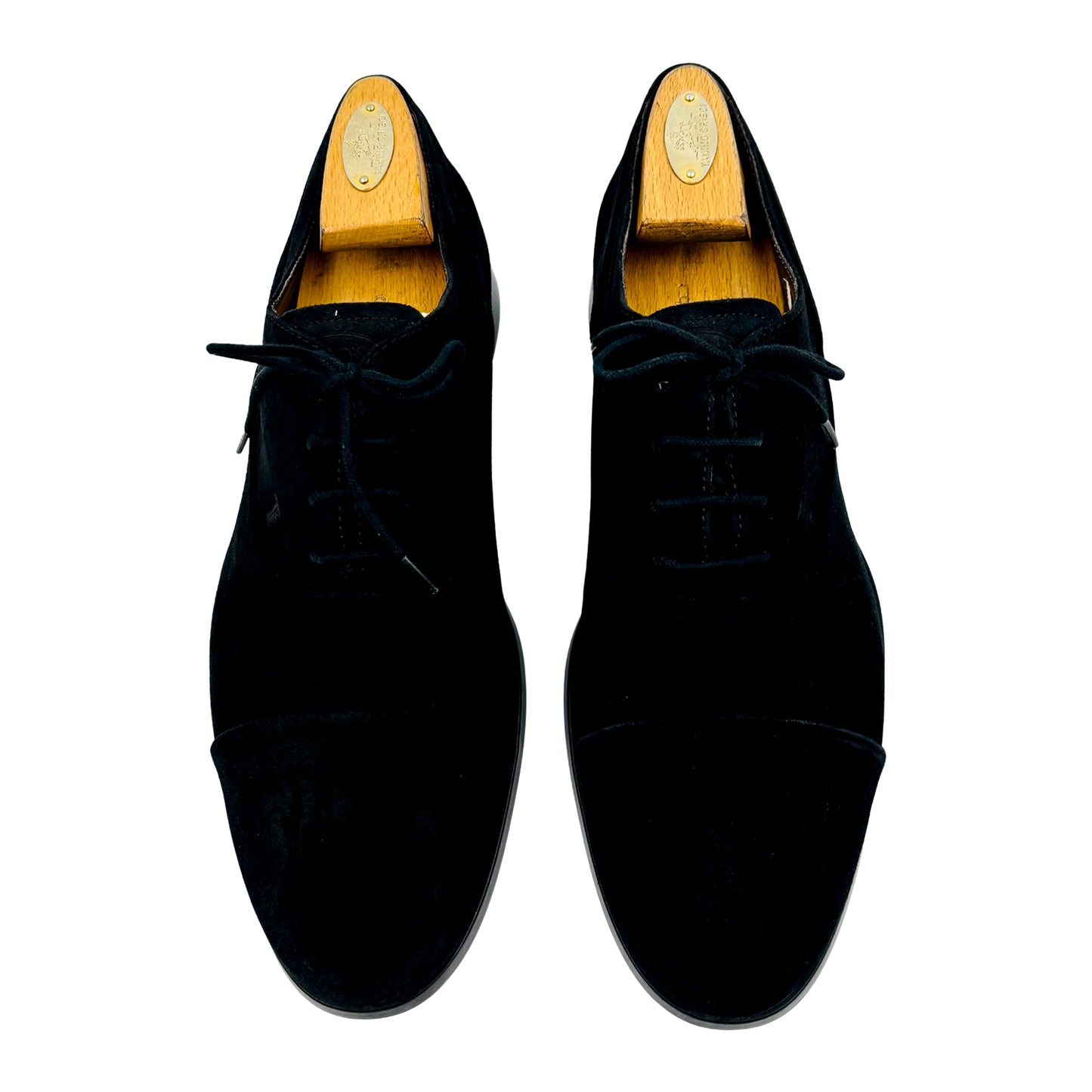 Tod's Men's Black Suede Oxford Shoes (Size 43)