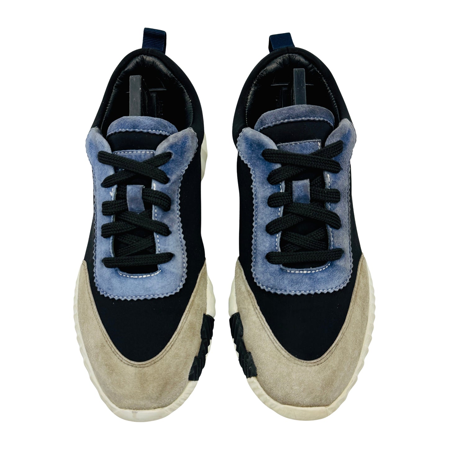 Hermès 'Black Grey' Bouncing Sneakers (Size 38/38.5)