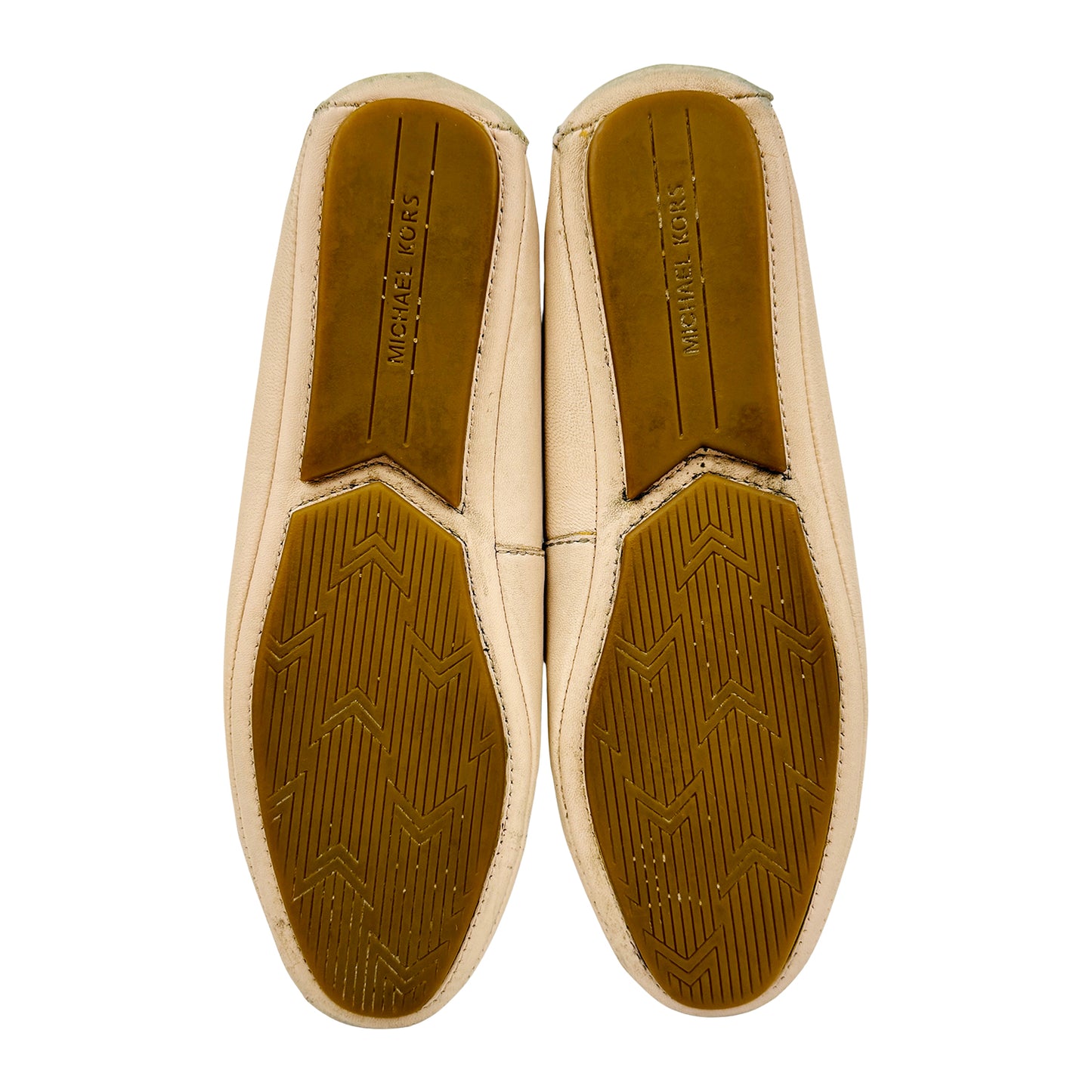 Michael Kors Lillie 'Nude' Moccasin Flats (Size 36.5) - ME18J