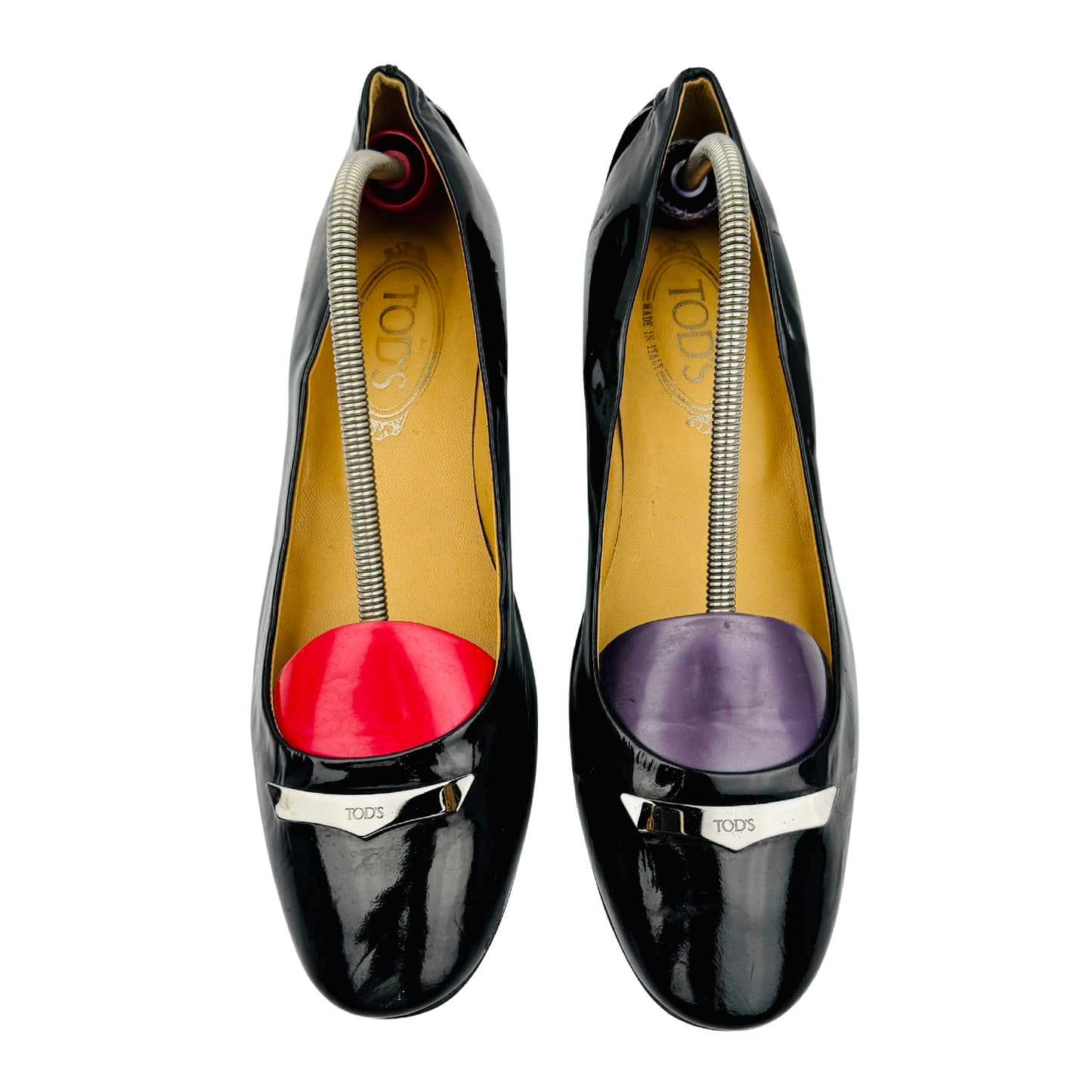 Tod's Women's Black Kitten Heel Pumps (Size 38.5)