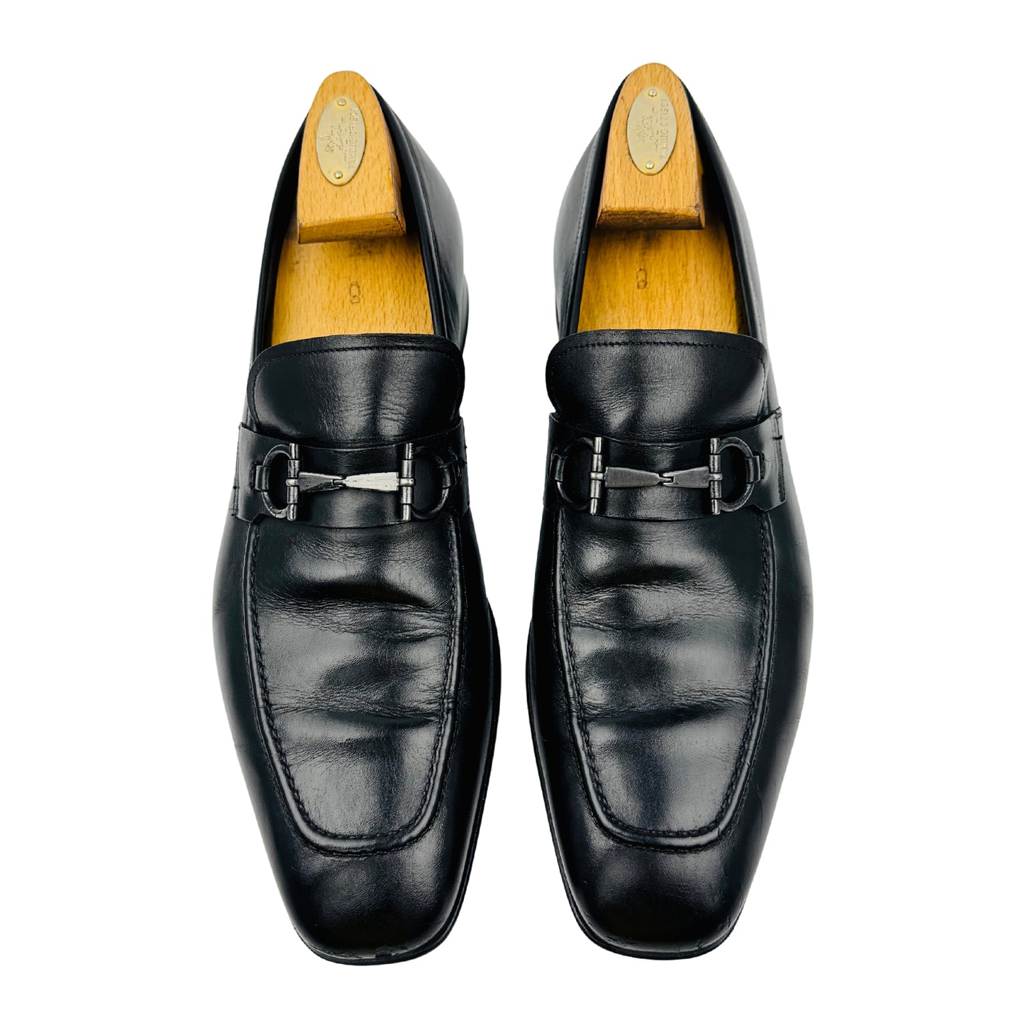 Salvatore Ferragamo Gancini Bit Loafers (Size 43/43.5)