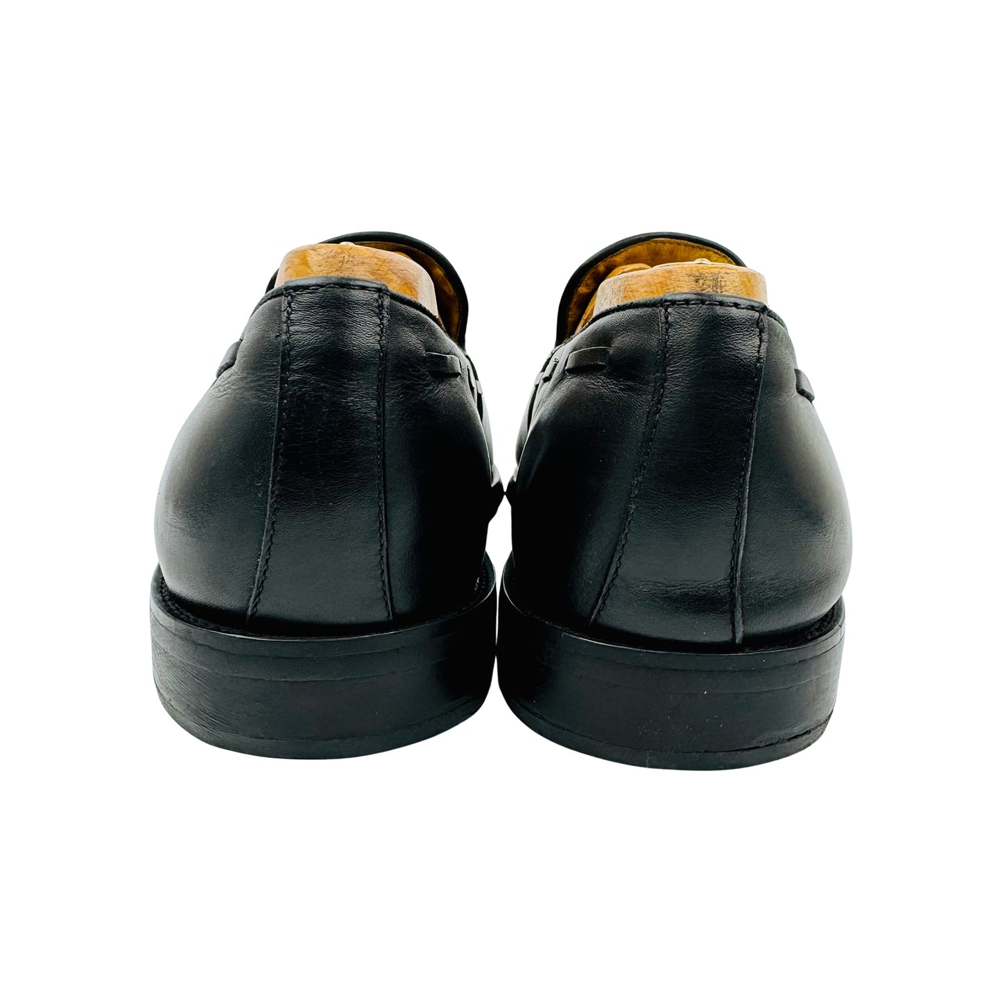 Terende Men's Black Tassel Loafer (Size 42.5)