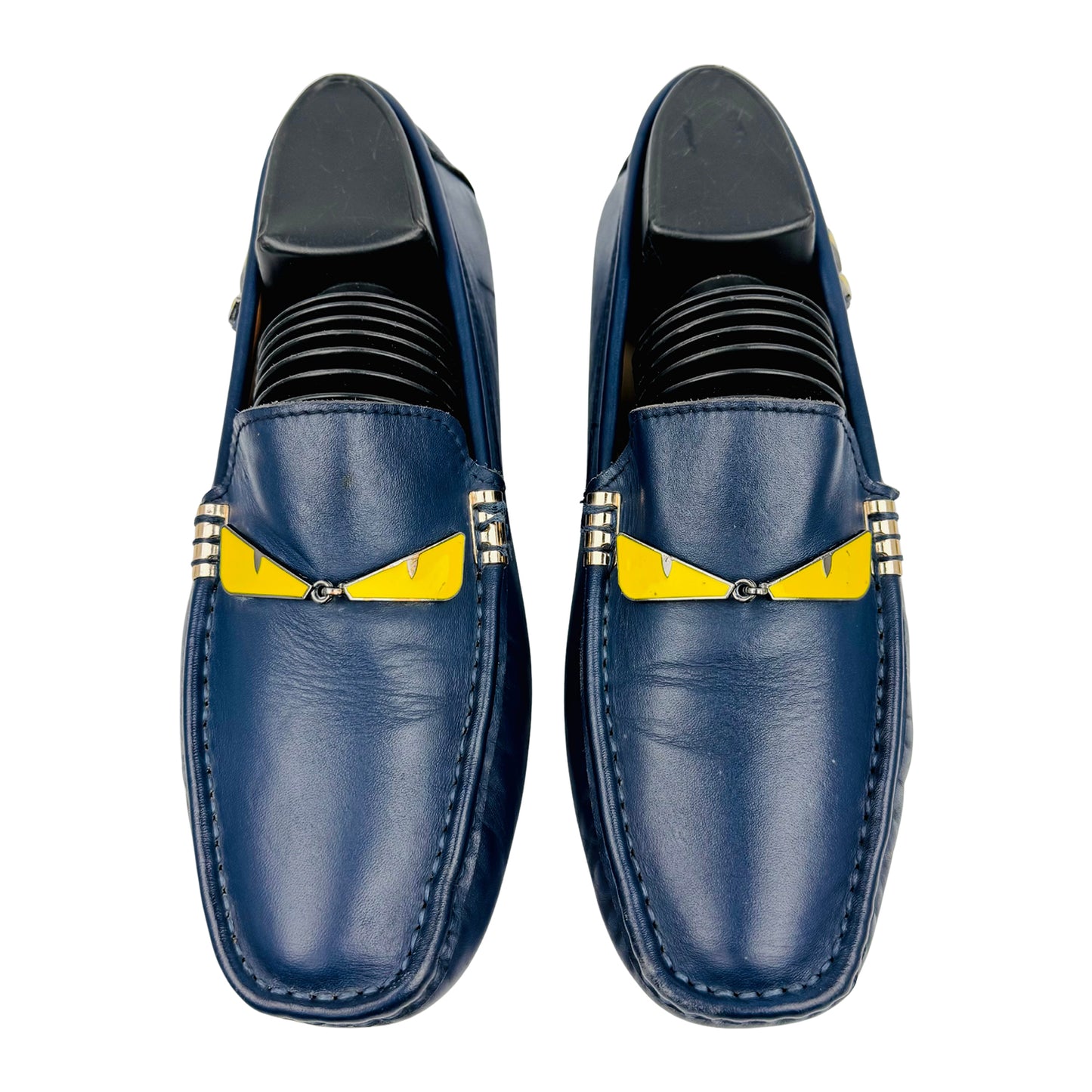 Fendi Monster Eyes Gommino Driving Loafers (Size 40/40.5)