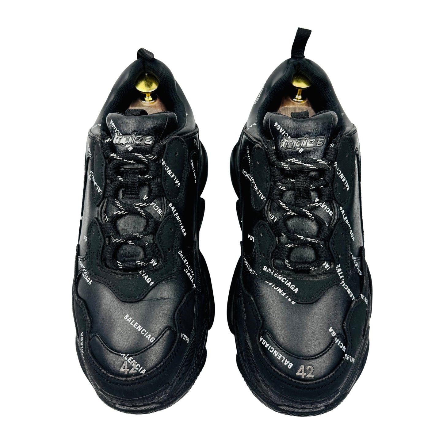 Balenciaga Triple S Black Sneakers (Size 42) - 536737