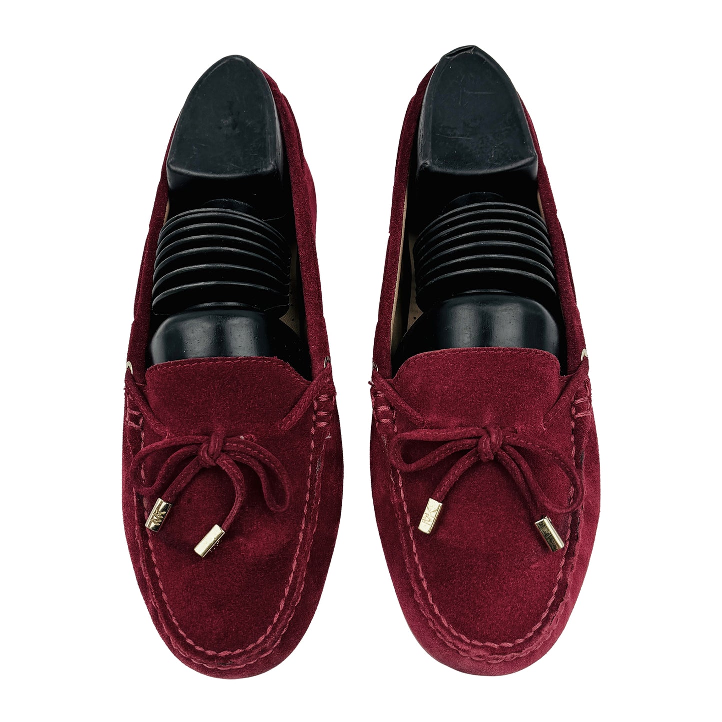 Michael Kors Daisy 'Burgundy' Suede Moccasins (Size 38)