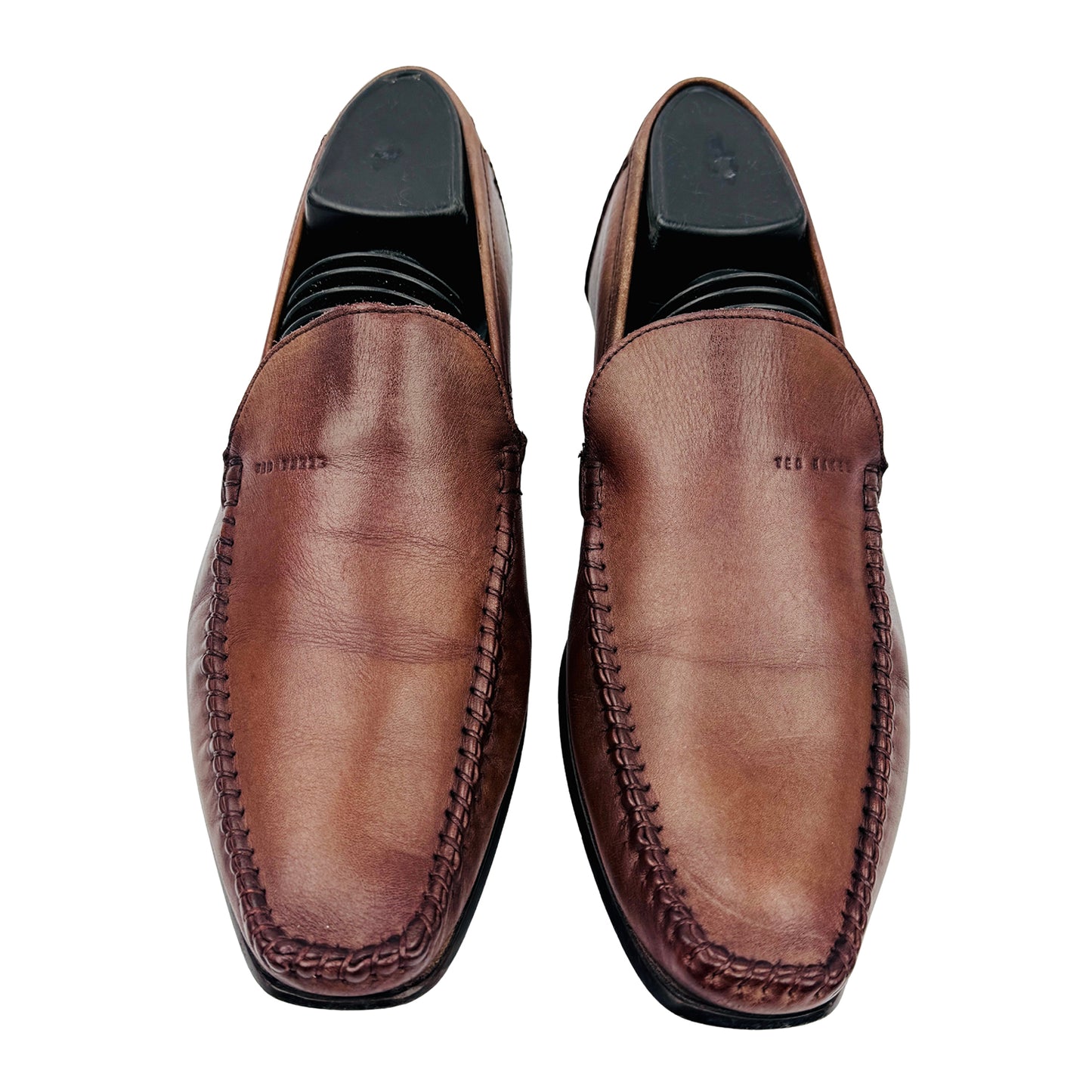 Ted Baker Simeen 2 Brown Leather Loafers (Size 41) - 9-10722