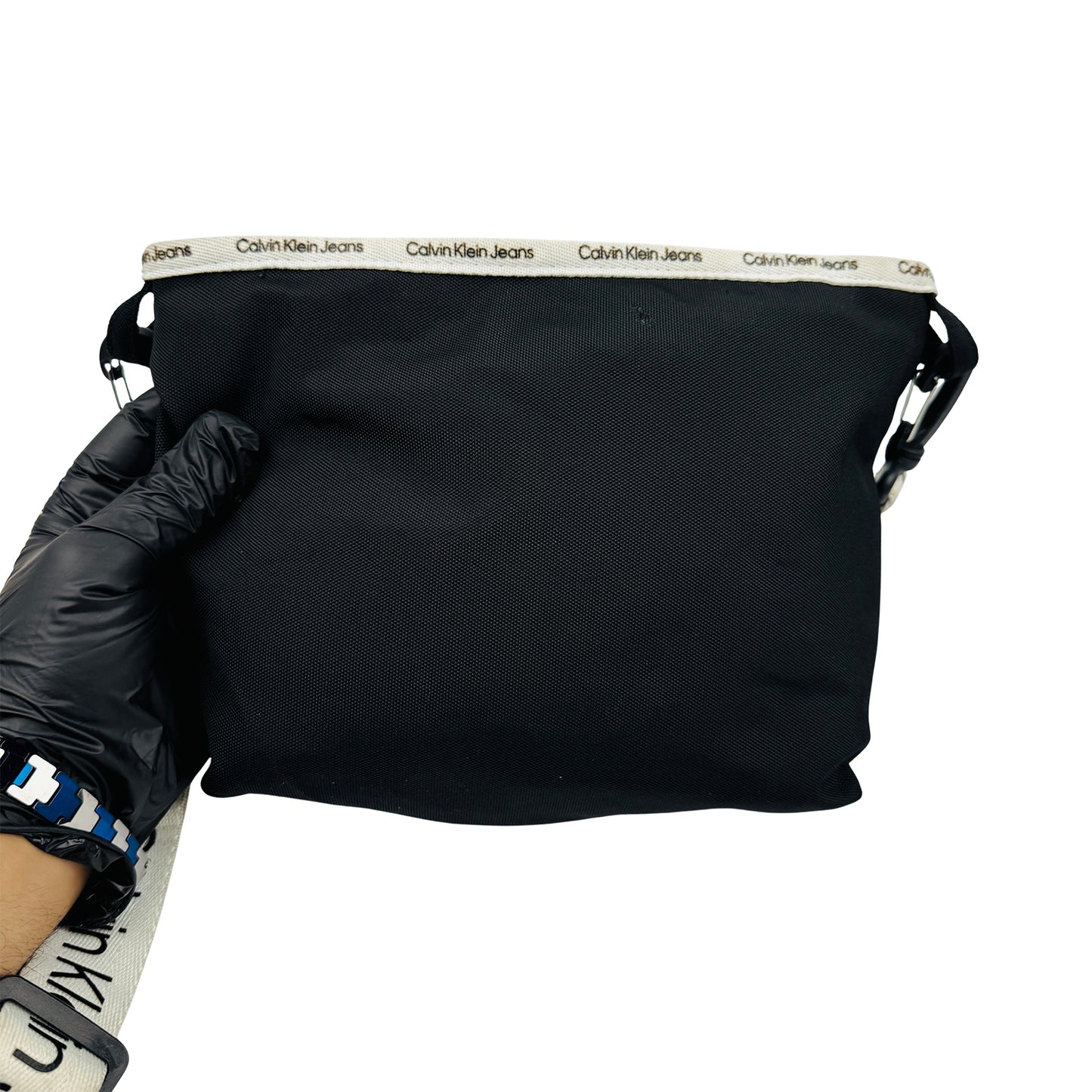 Calvin Klein Black Polyester Cross Body Bag - IU0IU00311