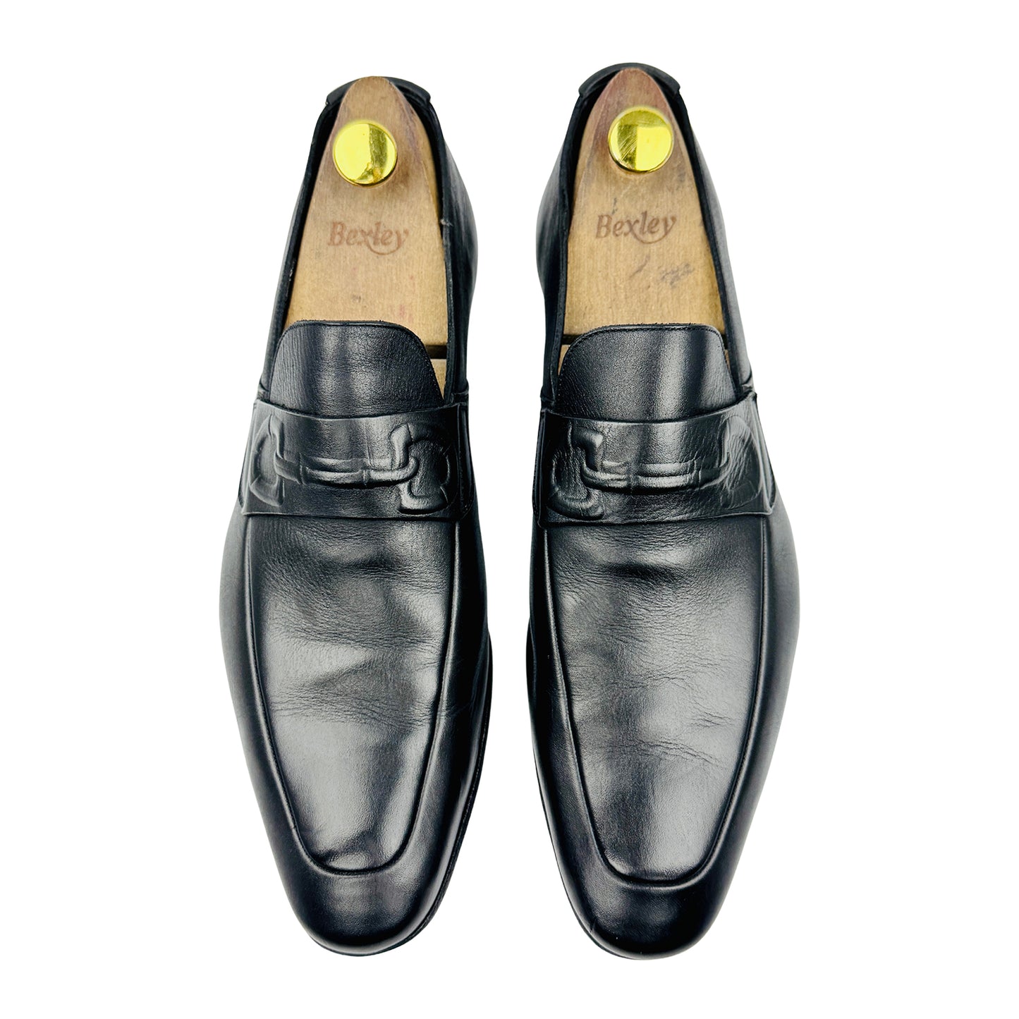 Gucci Men's Black Leather Italian Loafers (Size 43)